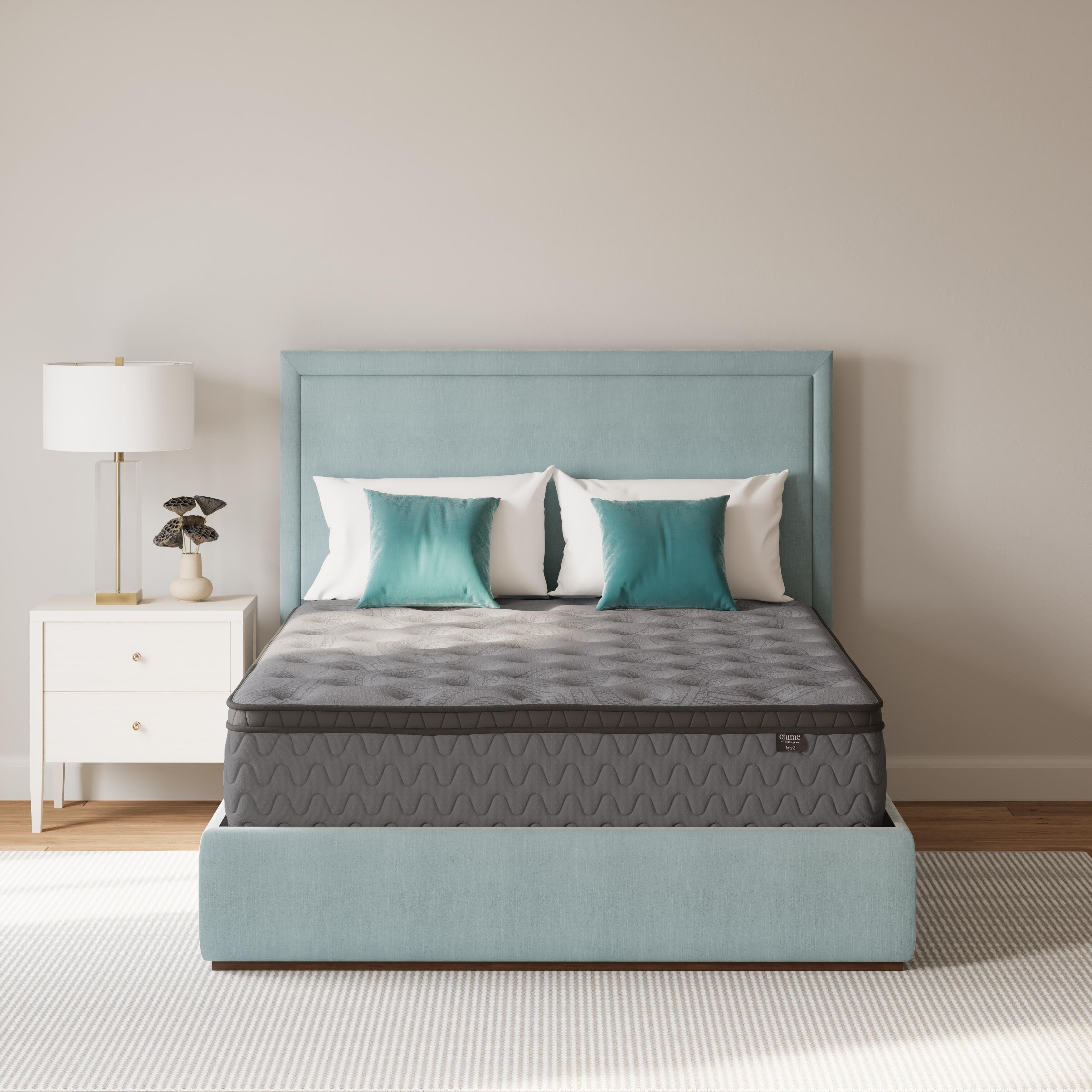 Augusta2 Twin Mattress — Black/Gray — view 4