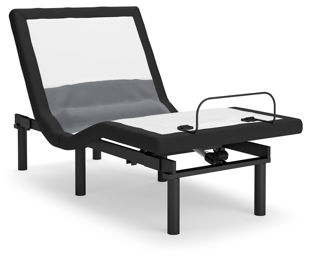 Best Base with Lumbar and Audio Twin XL Adjustable Base — Black/Gray — view 2