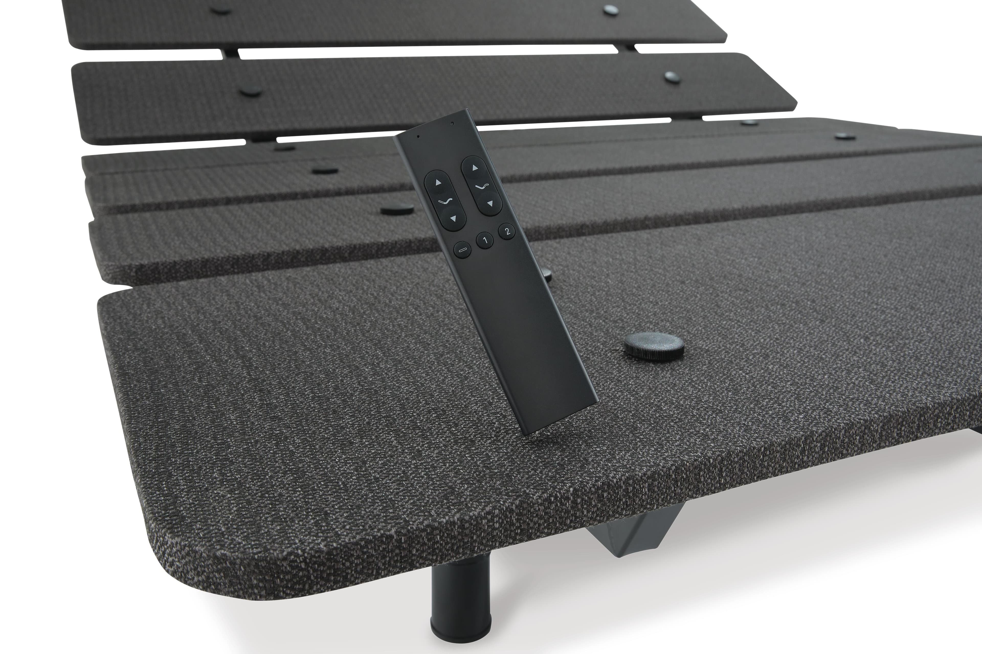 Cosmic Power Base Queen Adjustable Base — Black/Gray — view 5