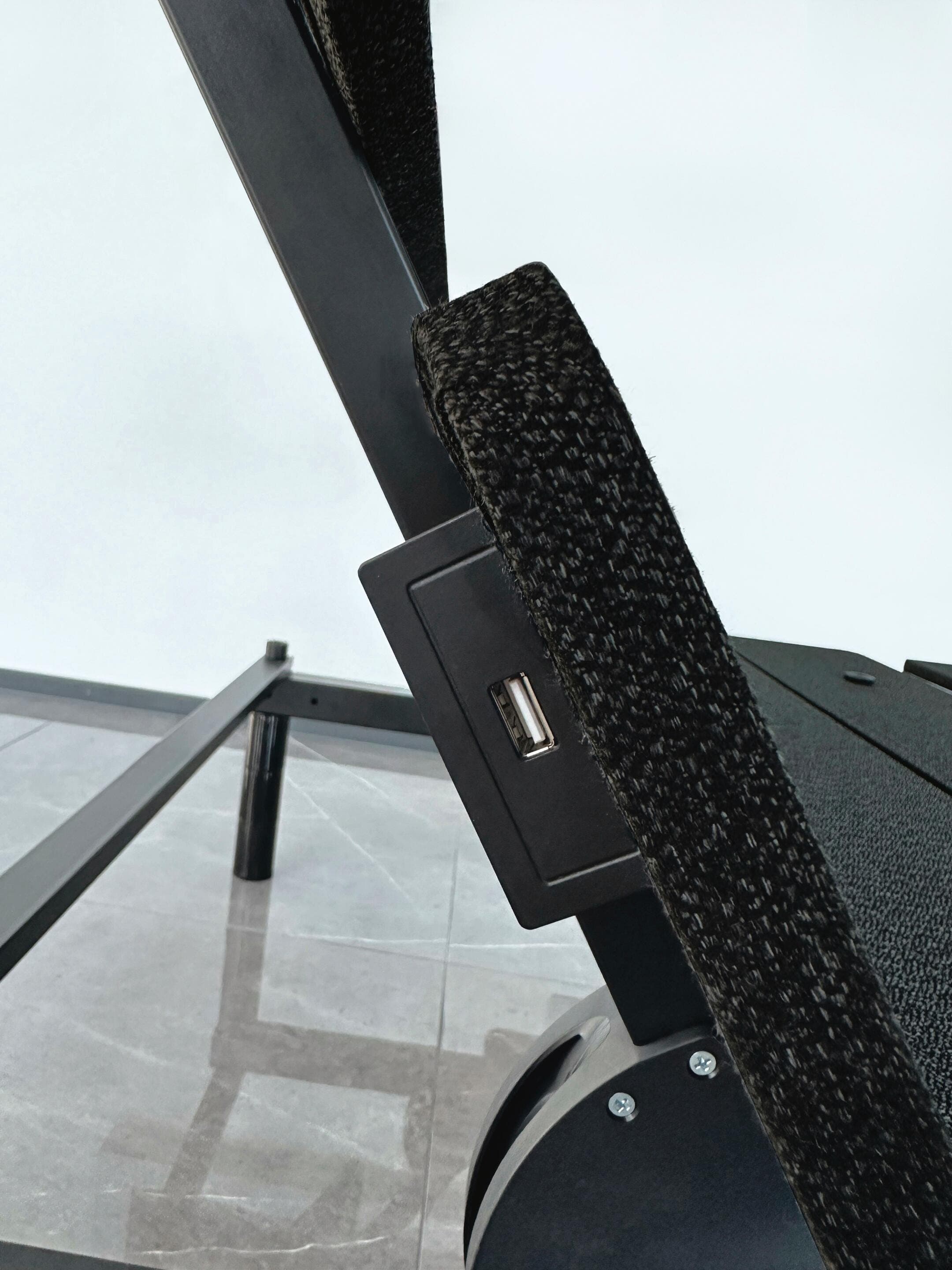 Cosmic Power Base Queen Adjustable Base — Black/Gray — view 6