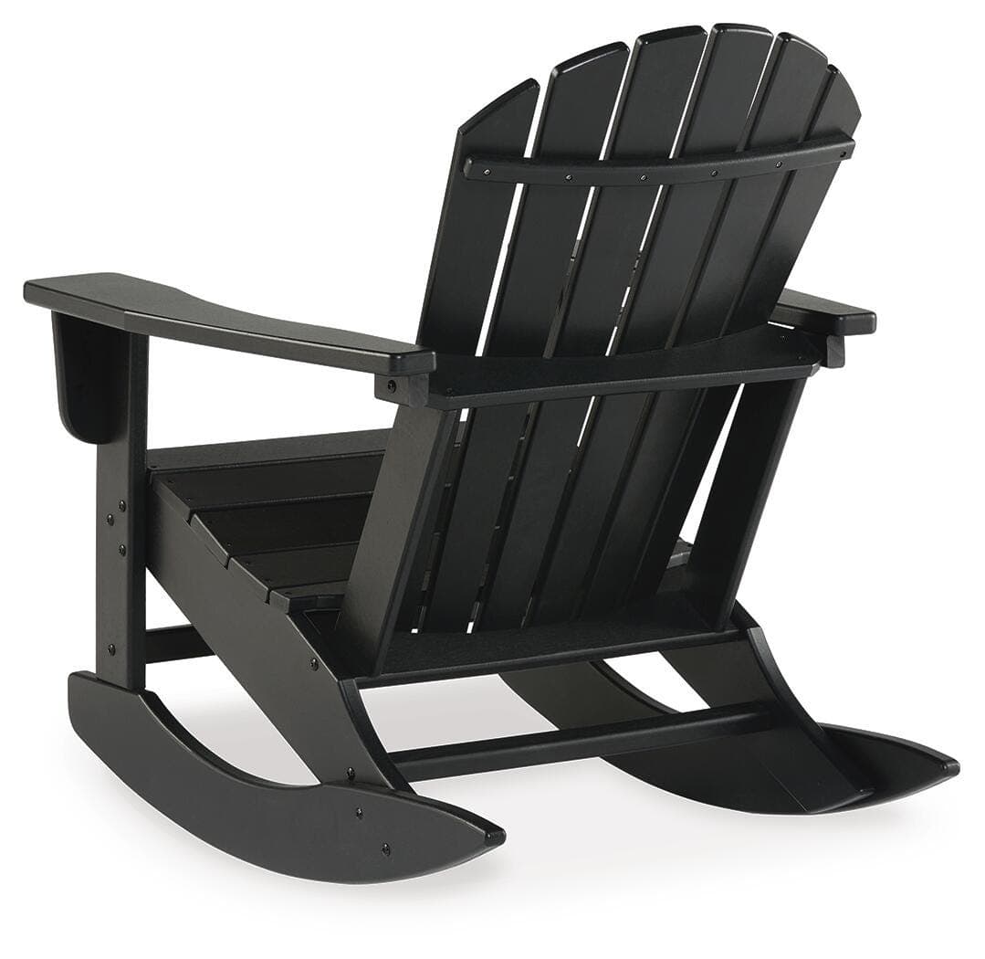 Sundown Treasure Outdoor Rocking Chair — Black/Gray — view 5