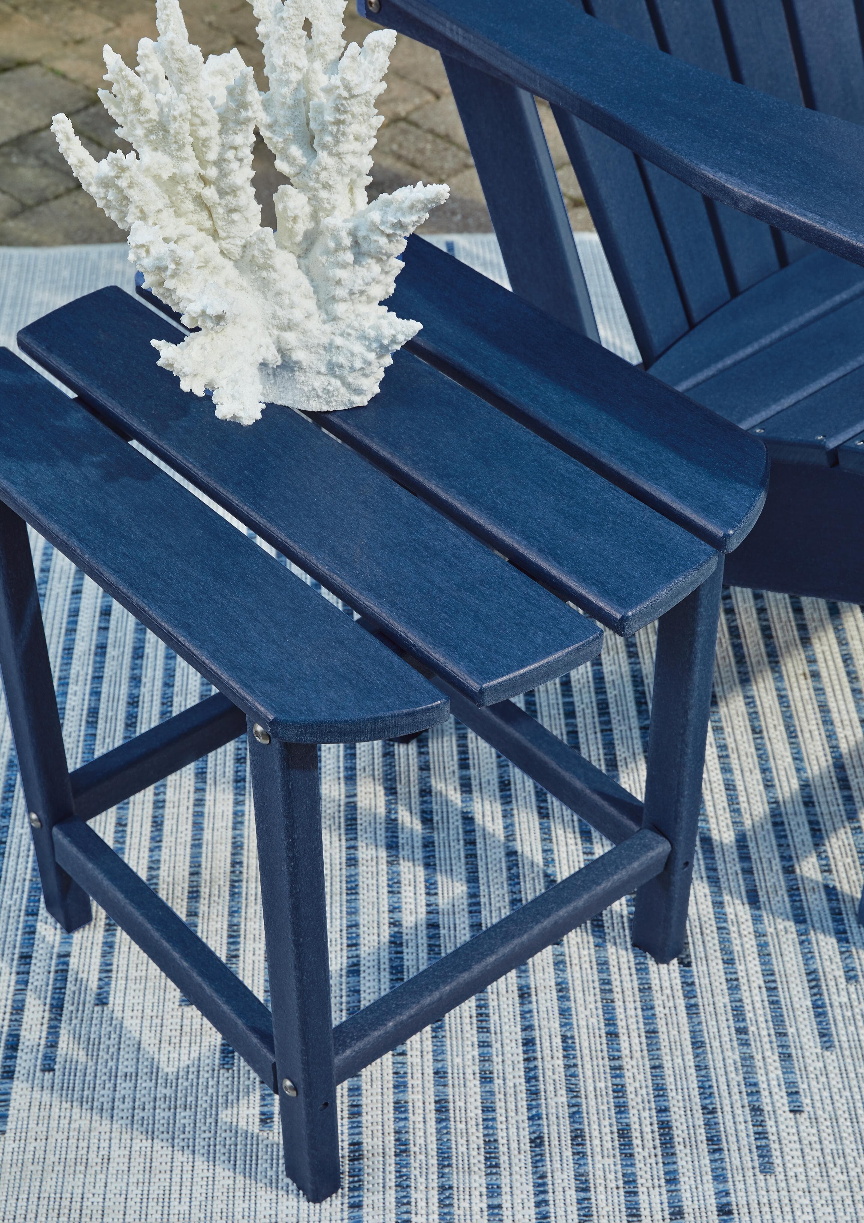 Sundown Treasure End Table — Blue — view 5