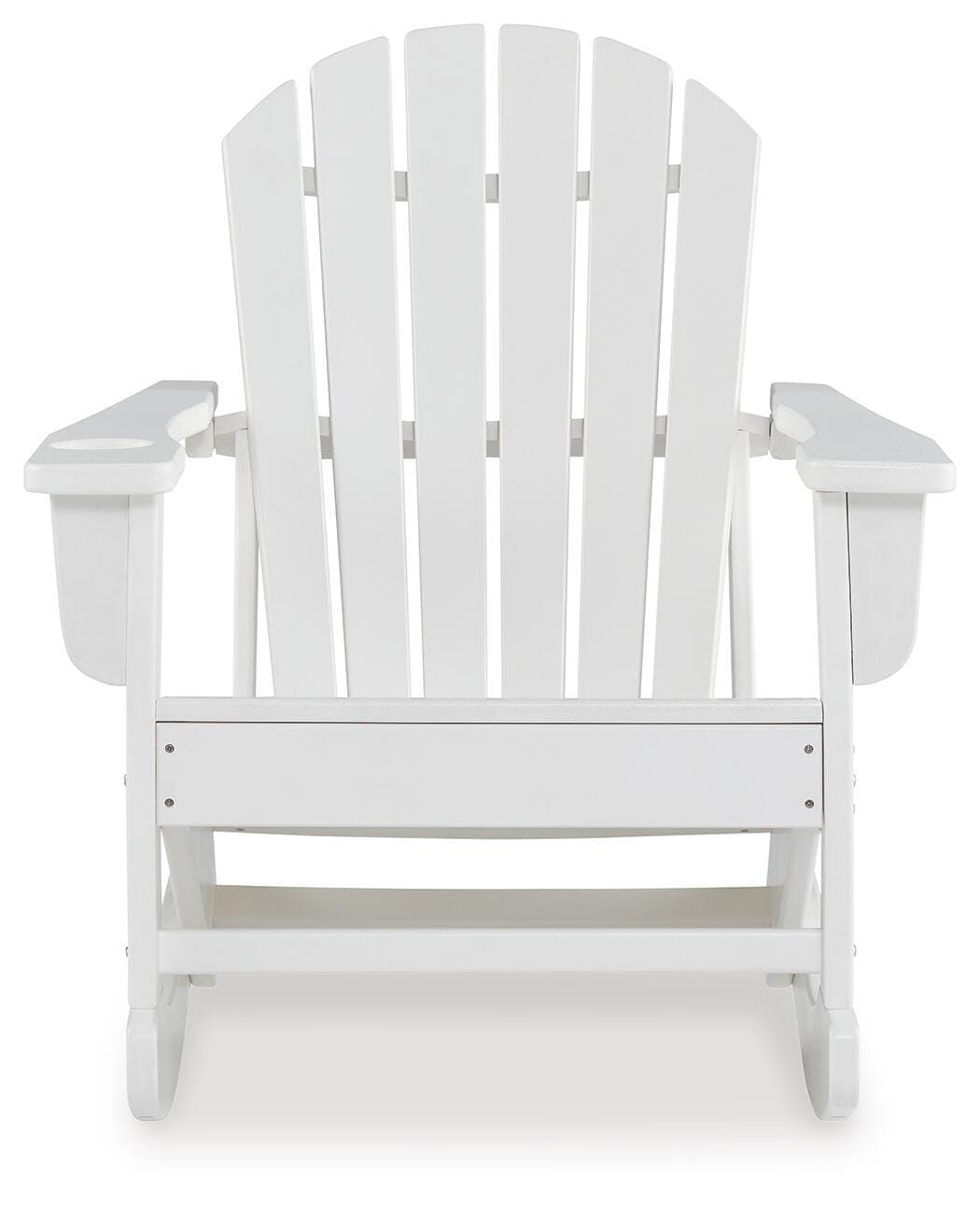 Sundown Treasure Outdoor Rocking Chair — White — view 3
