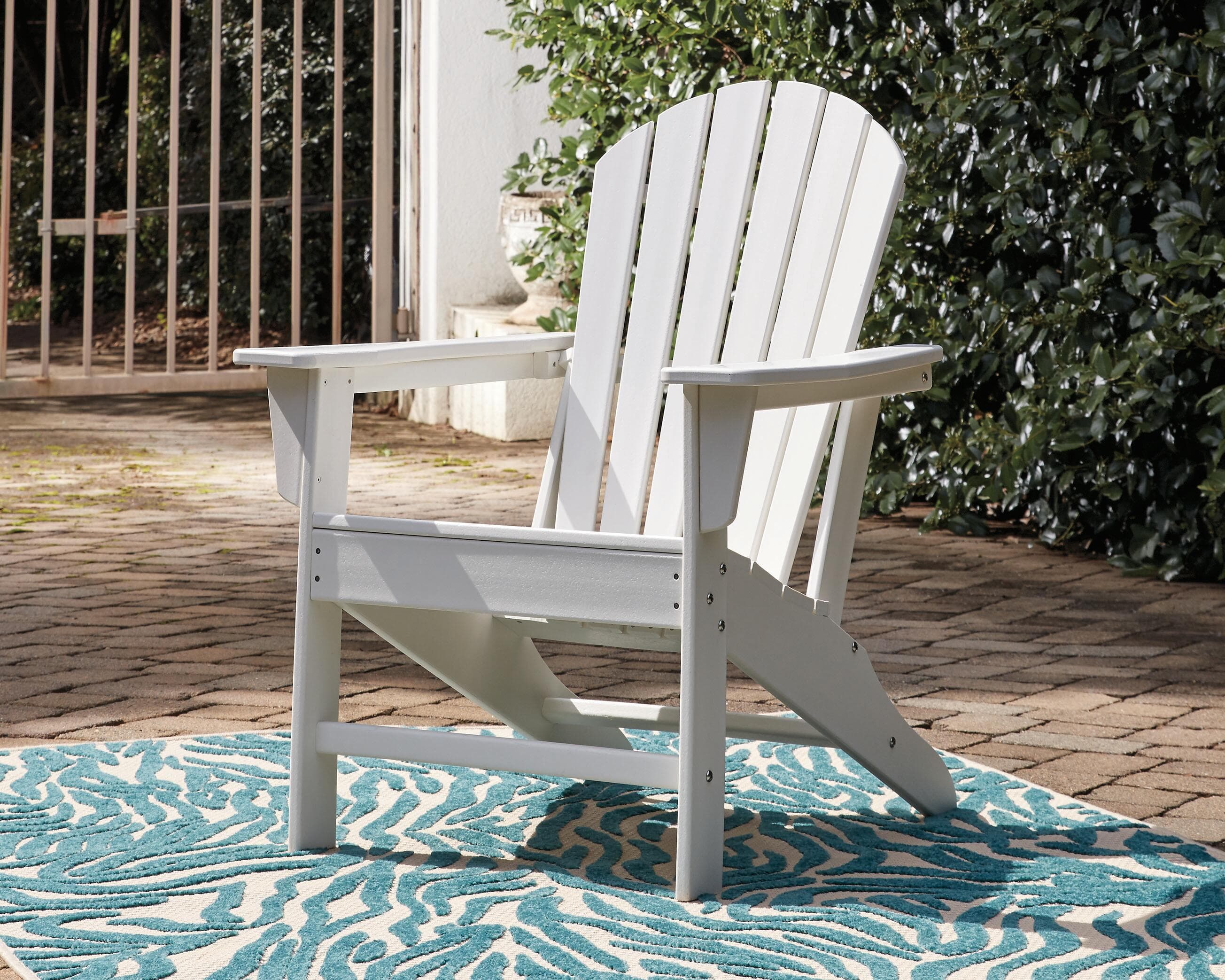 Sundown Treasure Adirondack Chair — White — view 2