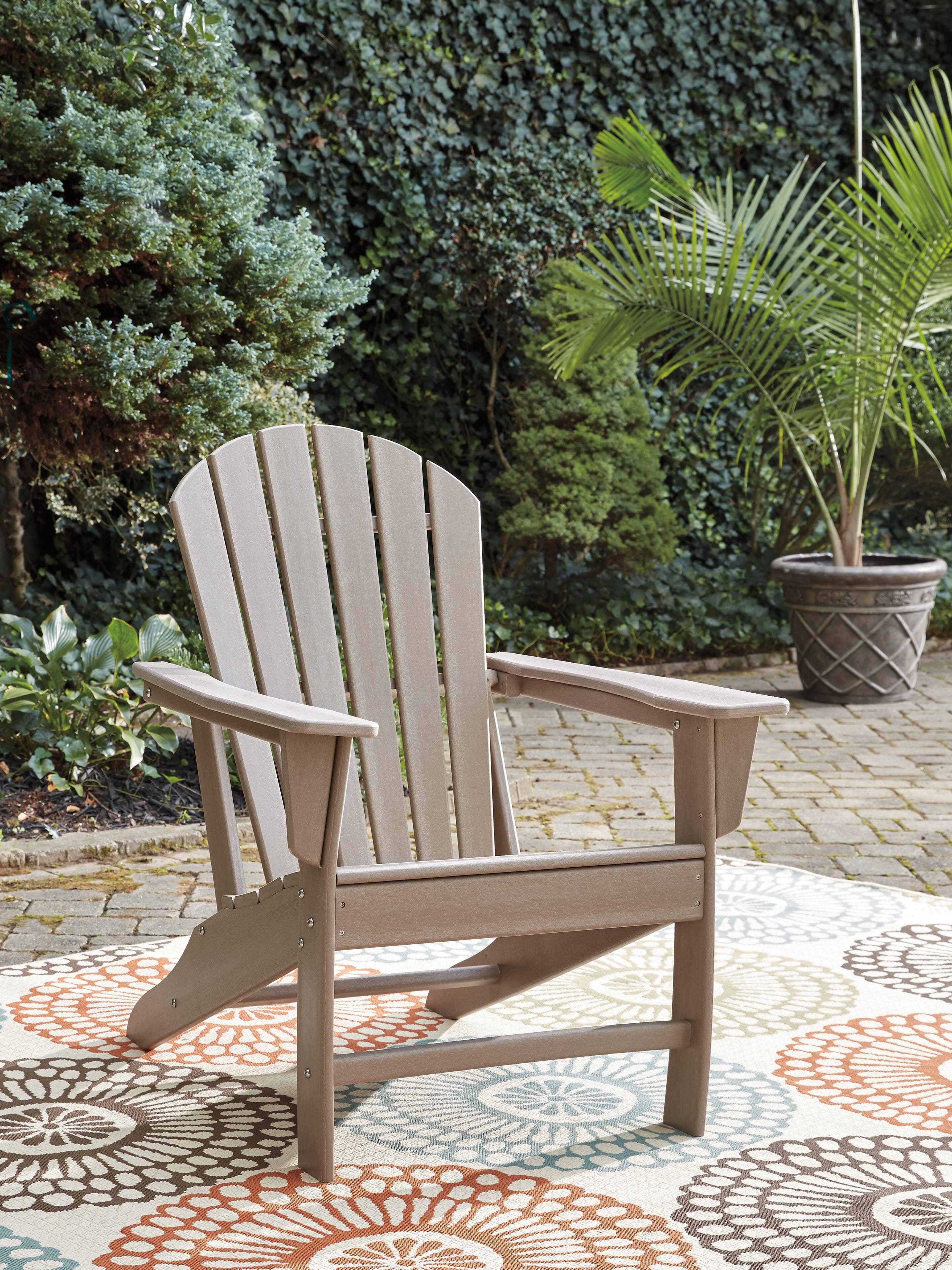 Sundown Treasure Adirondack Chair — Brown/Beige — view 7
