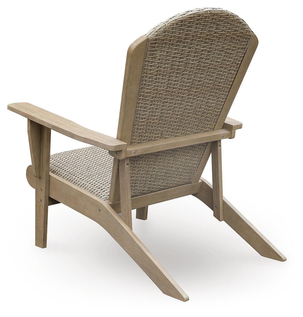 Bradstreet Bay Adirondack Chair — Brown/Beige — view 5