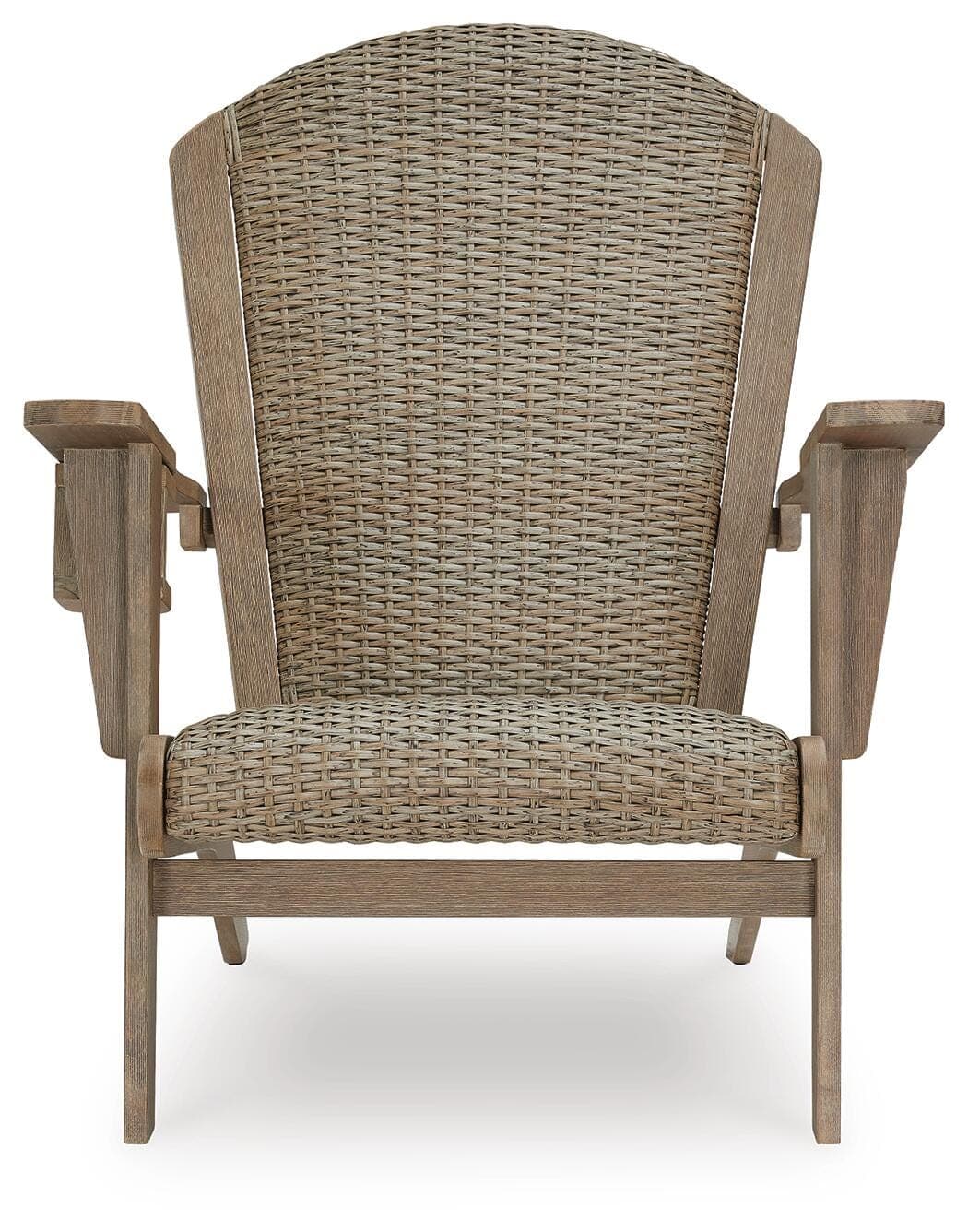 Bradstreet Bay Adirondack Chair — Brown/Beige — view 3