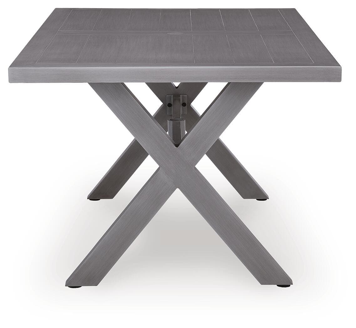 Dillon Beach Outdoor Dining Table — Gray — view 4