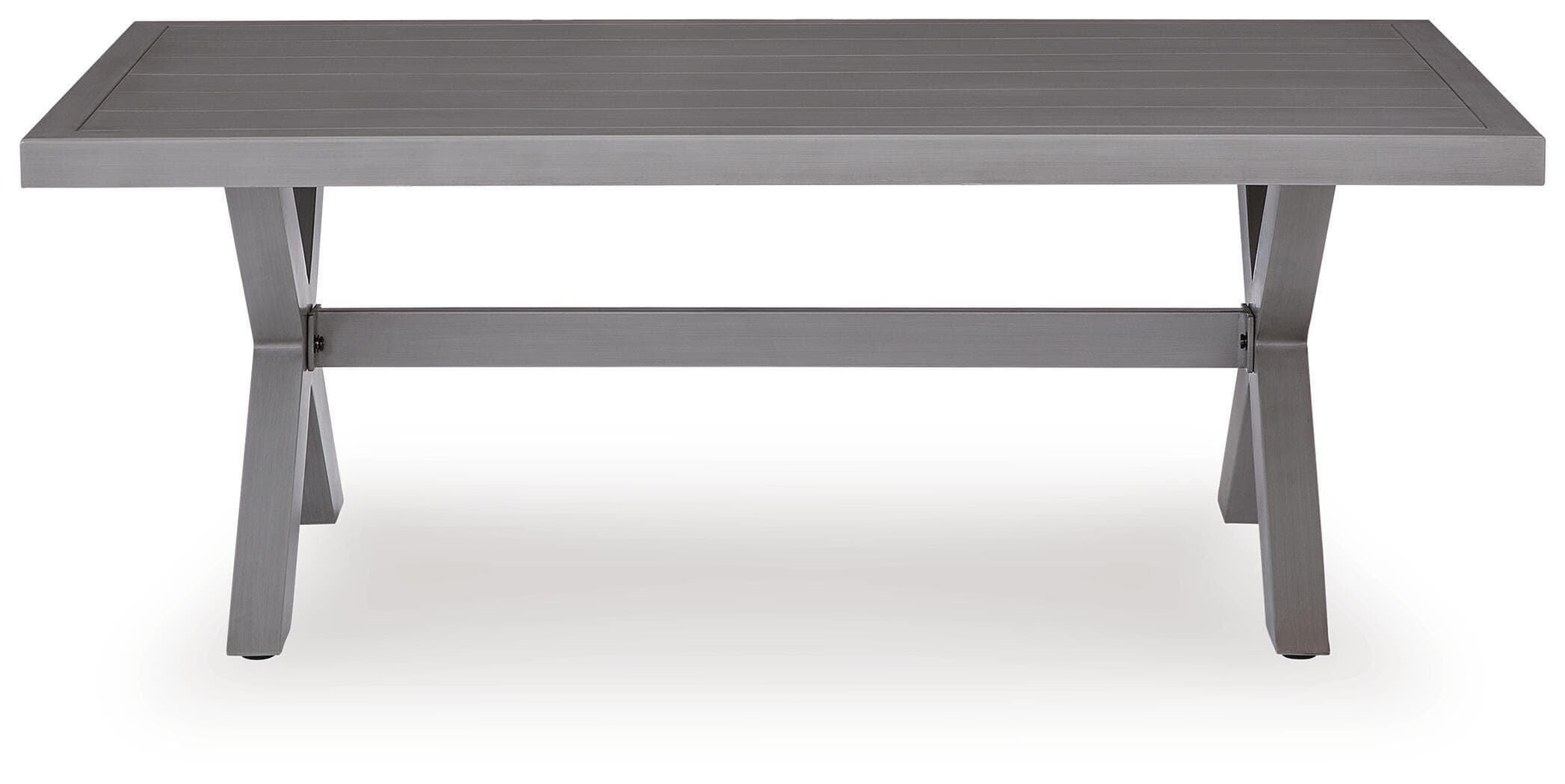 Dillon Beach Outdoor Coffee Table — Gray — view 3