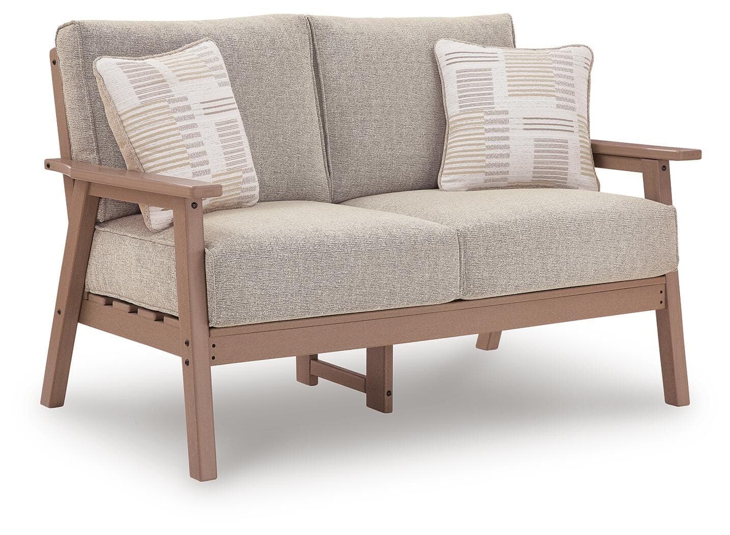 Cliffs Beach Outdoor Loveseat with Cushion