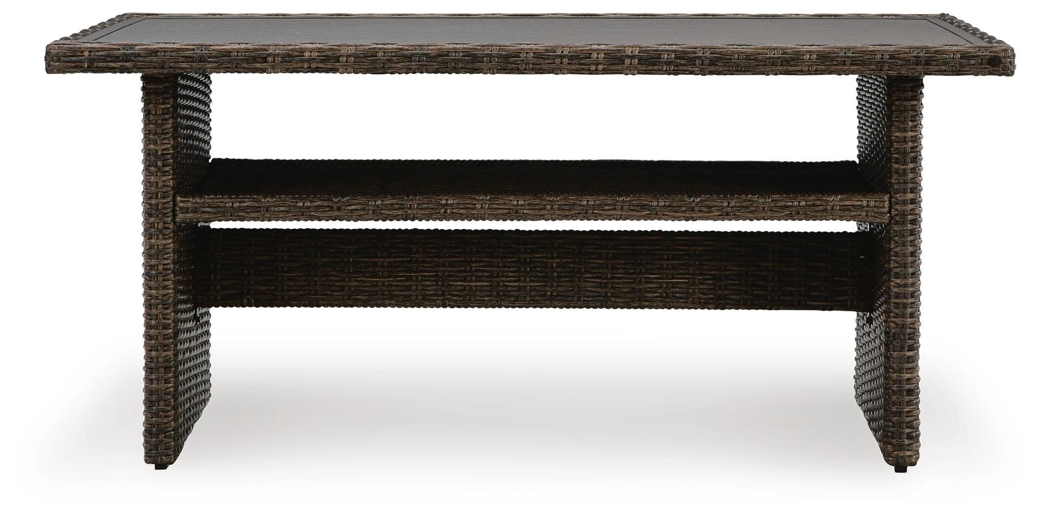 Brook Ranch Outdoor Multi-use Table — Brown/Beige — view 3