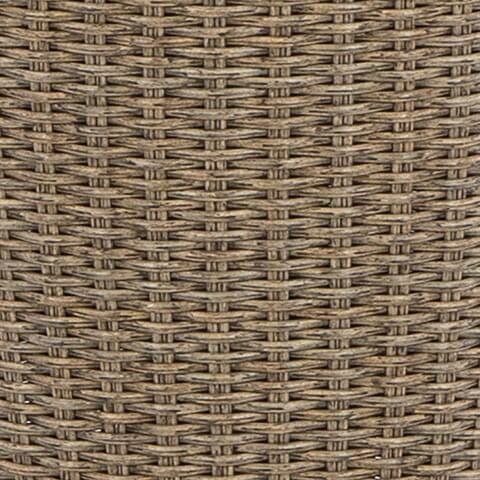 Danson Outdoor End Table — Brown/Beige — view 5