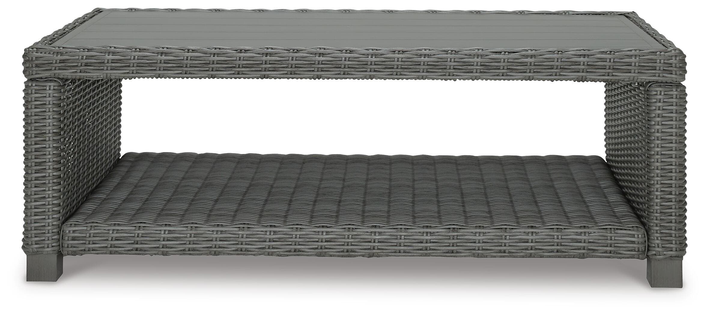 Elite Park Outdoor Coffee Table — Black/Gray — view 3