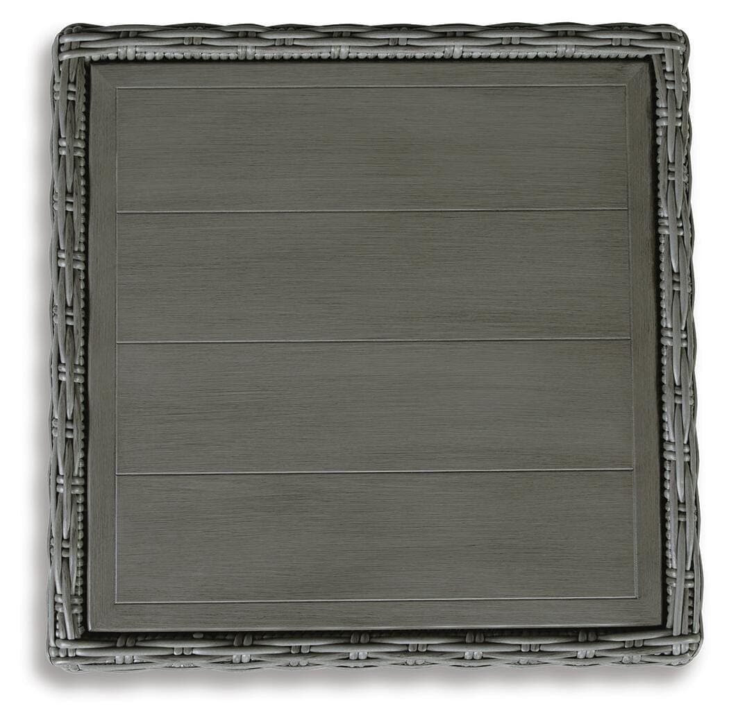 Elite Park Outdoor End Table — Black/Gray — view 5