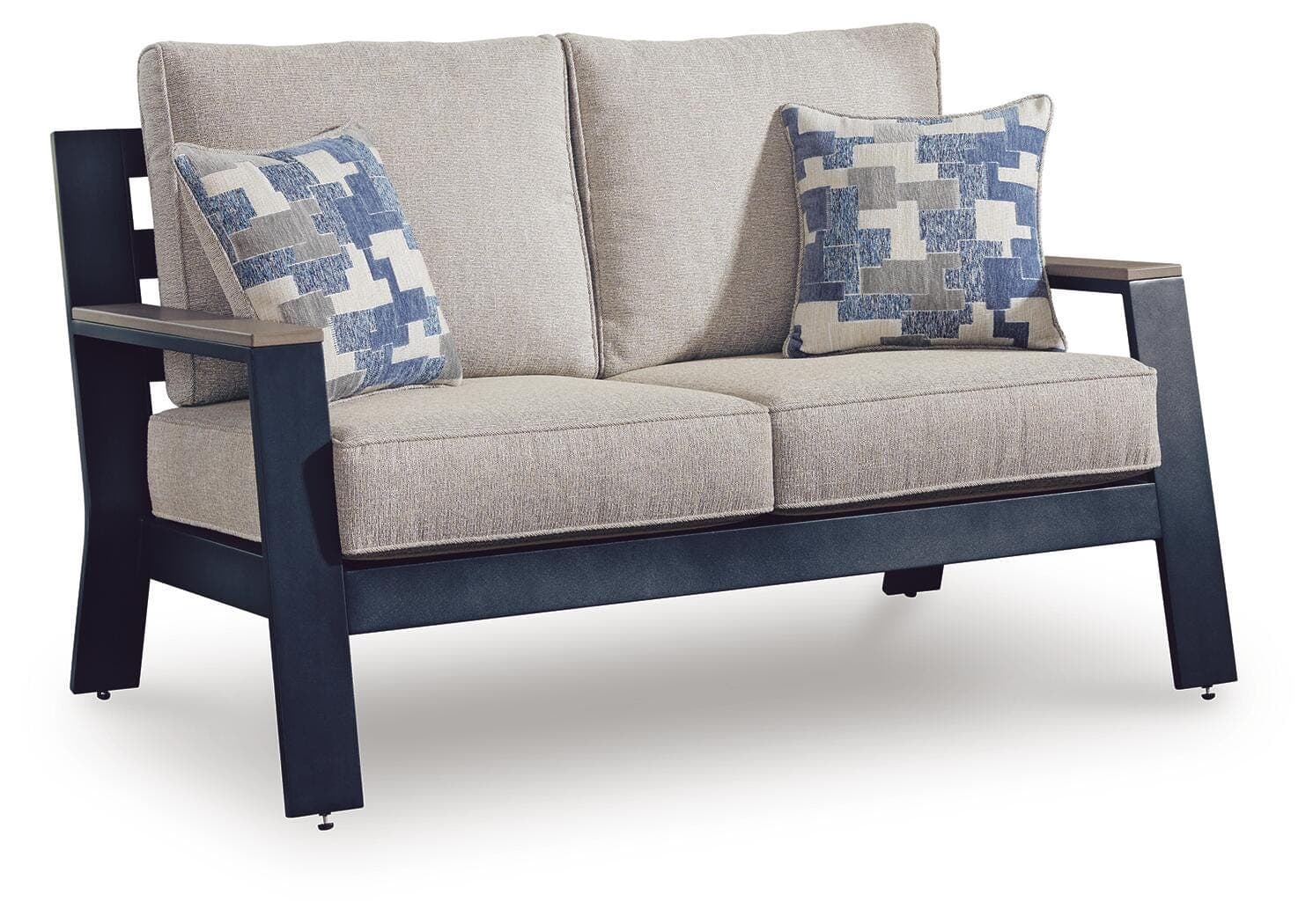 Mabry Shores Outdoor Loveseat with Cushion
