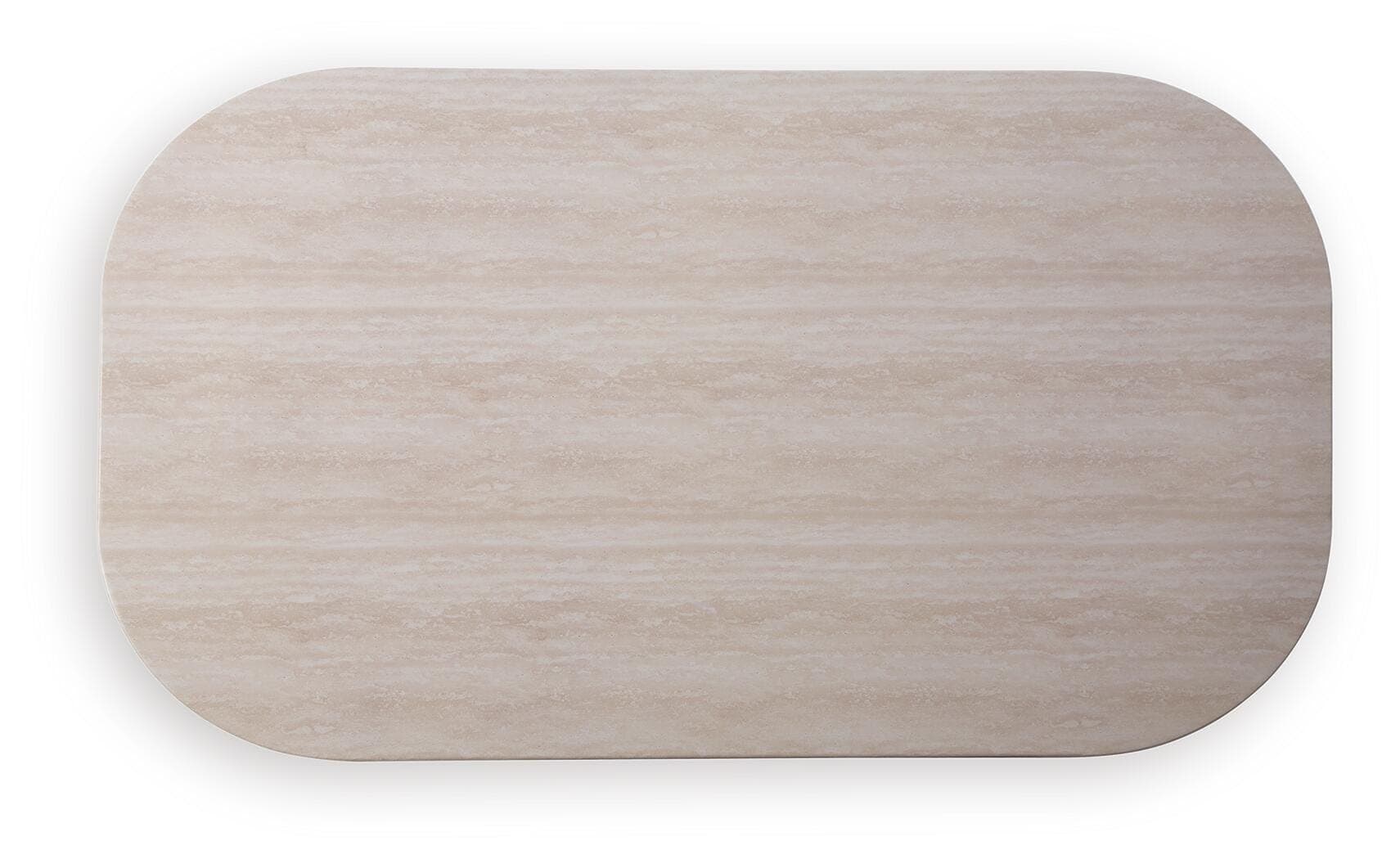Angel Island Outdoor Coffee Table — Beige/Brown — view 5