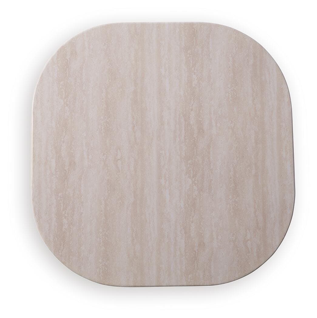 Angel Island Outdoor End Table — Beige/Brown — view 4