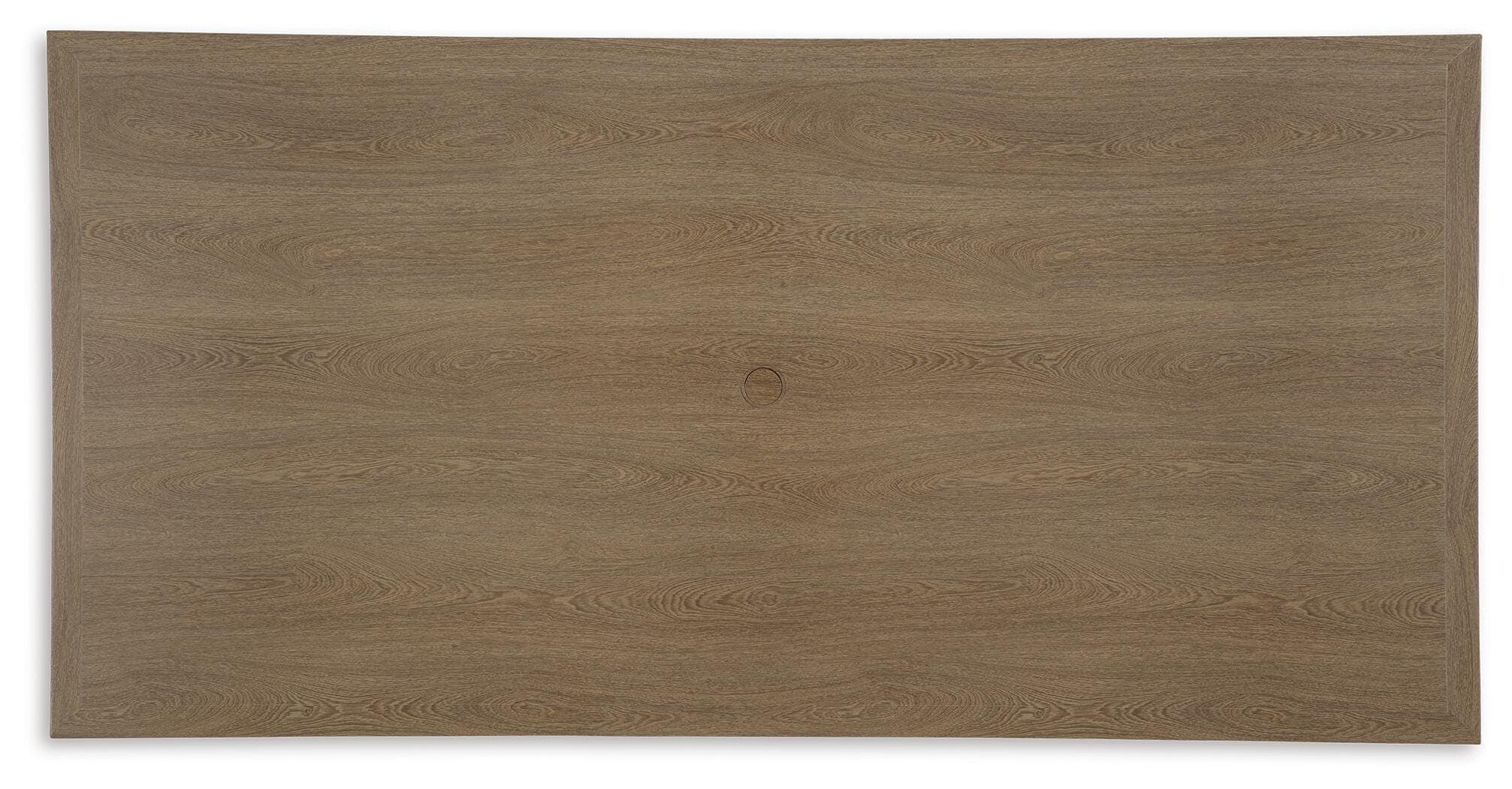 Serene Bay Outdoor Dining Table — Brown/Beige — view 5