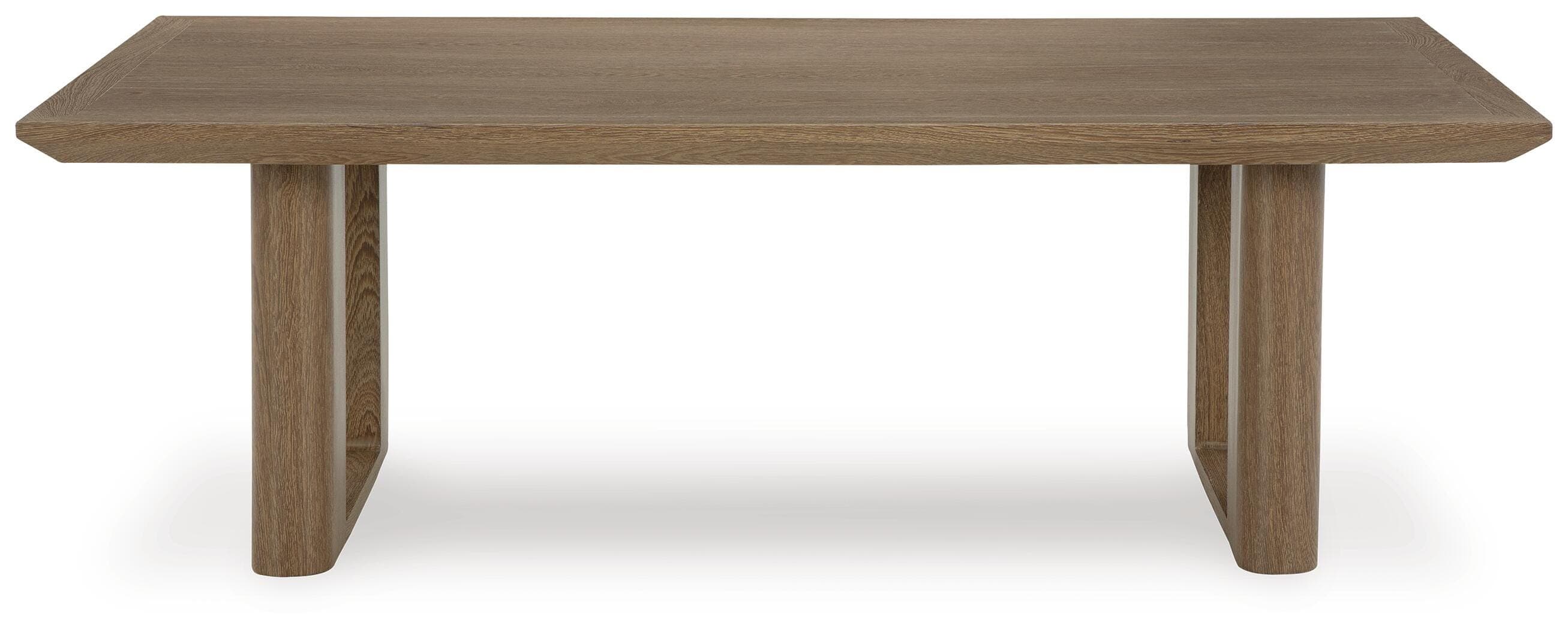 Serene Bay Outdoor Coffee Table — Brown/Beige — view 3
