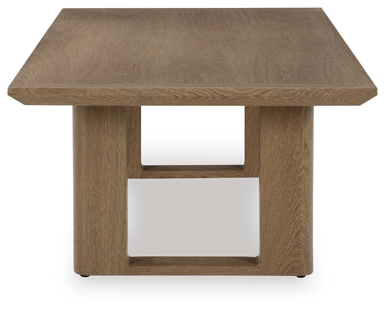 Serene Bay Outdoor Coffee Table — Brown/Beige — view 4