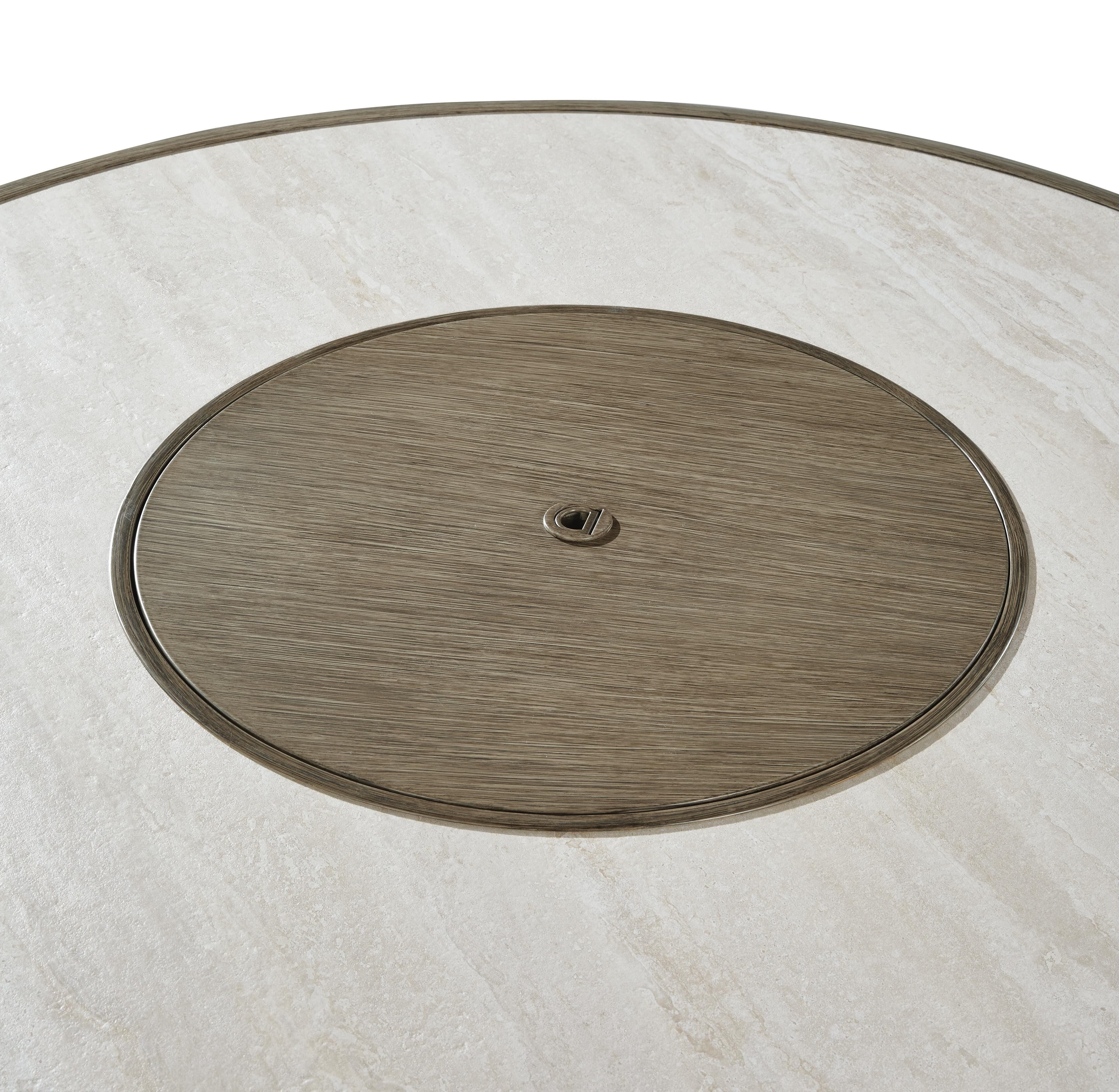 Rainier Ranch Fire Pit Table — Brown/Beige — view 7