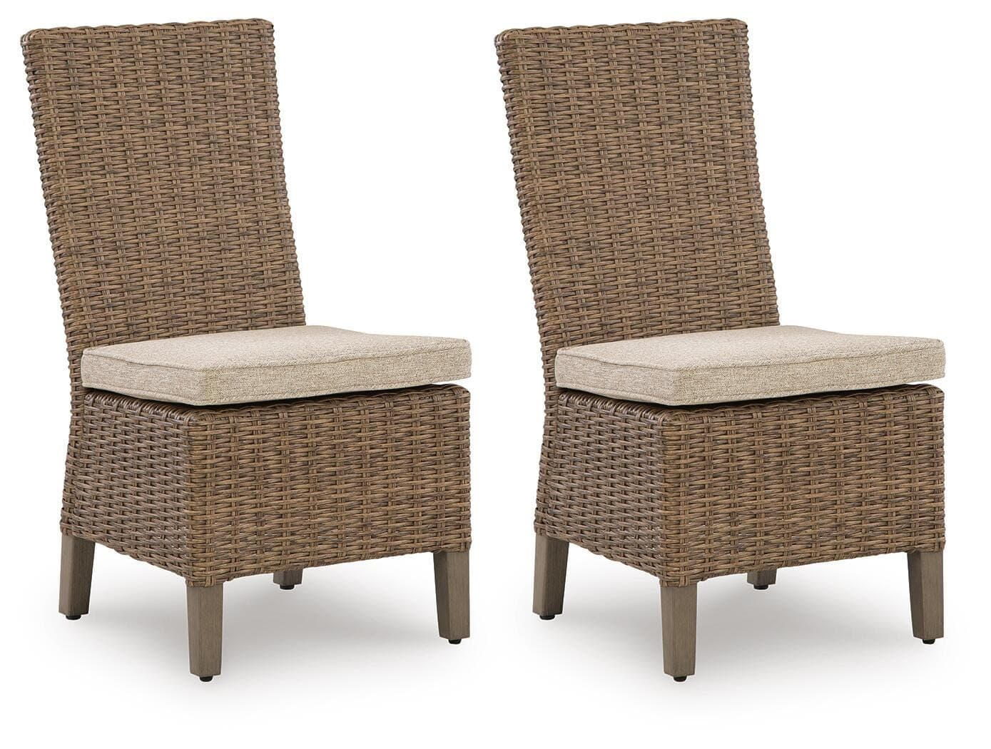 Revare Beach Side Chair with Cushion (Set of 2)