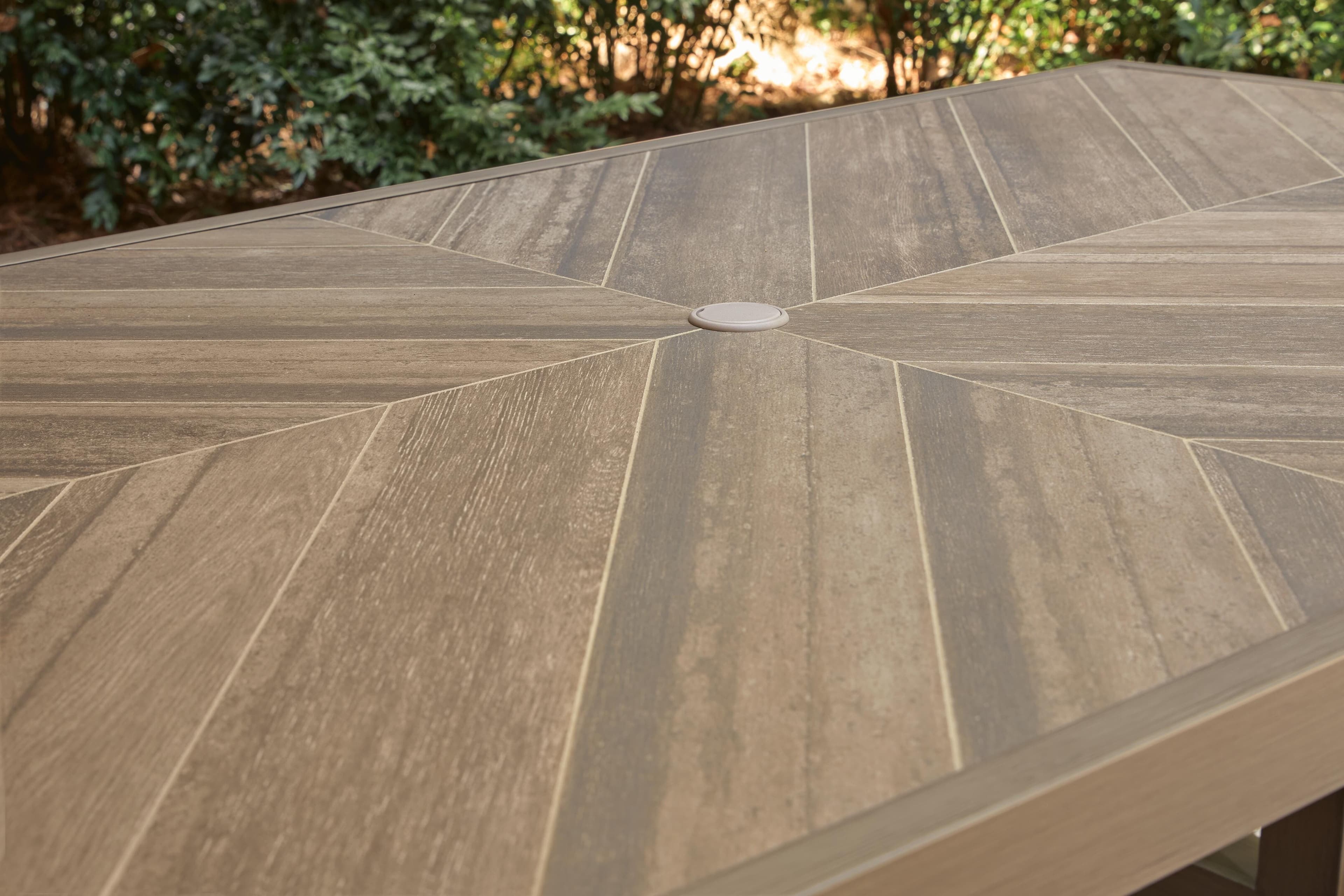 Revare Beach Outdoor Dining Table — Beige — view 6