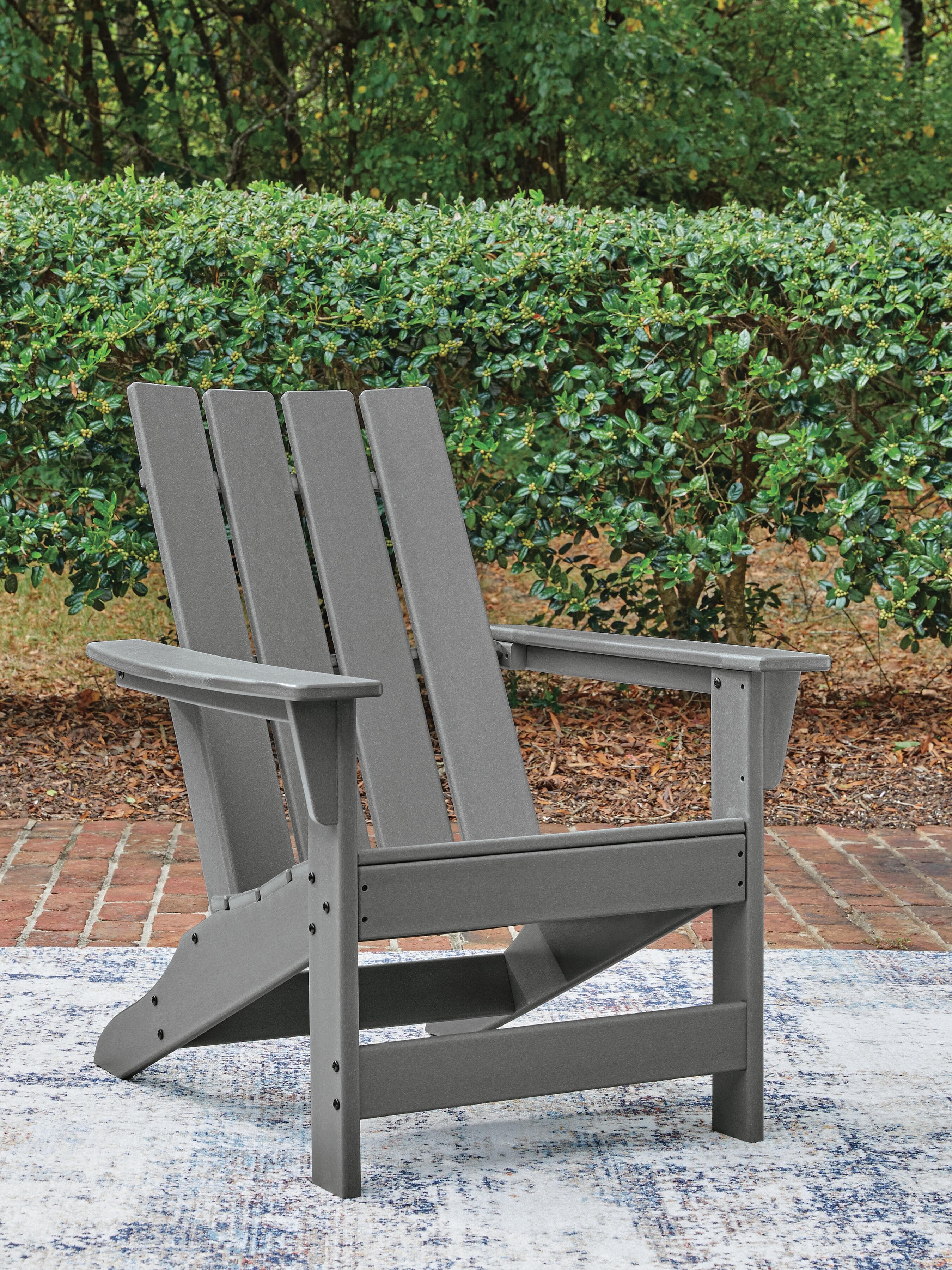 Lone View Bay Adirondack Chair — Gray — view 2