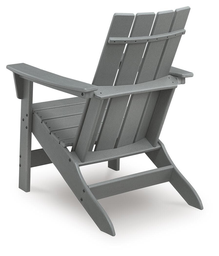 Lone View Bay Adirondack Chair — Gray — view 5
