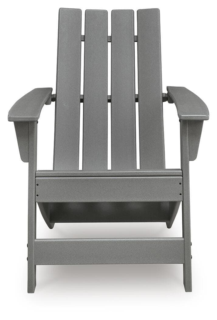 Lone View Bay Adirondack Chair — Gray — view 3