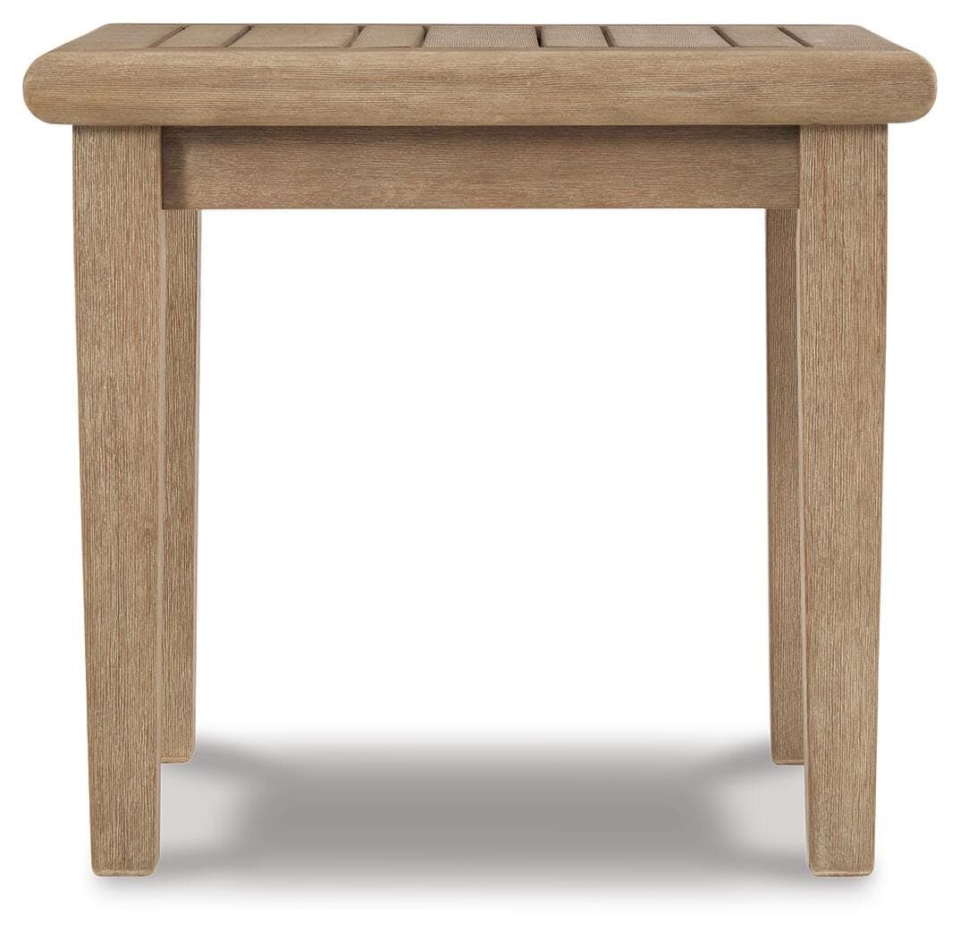 Gerianne End Table — Brown/Beige — view 4