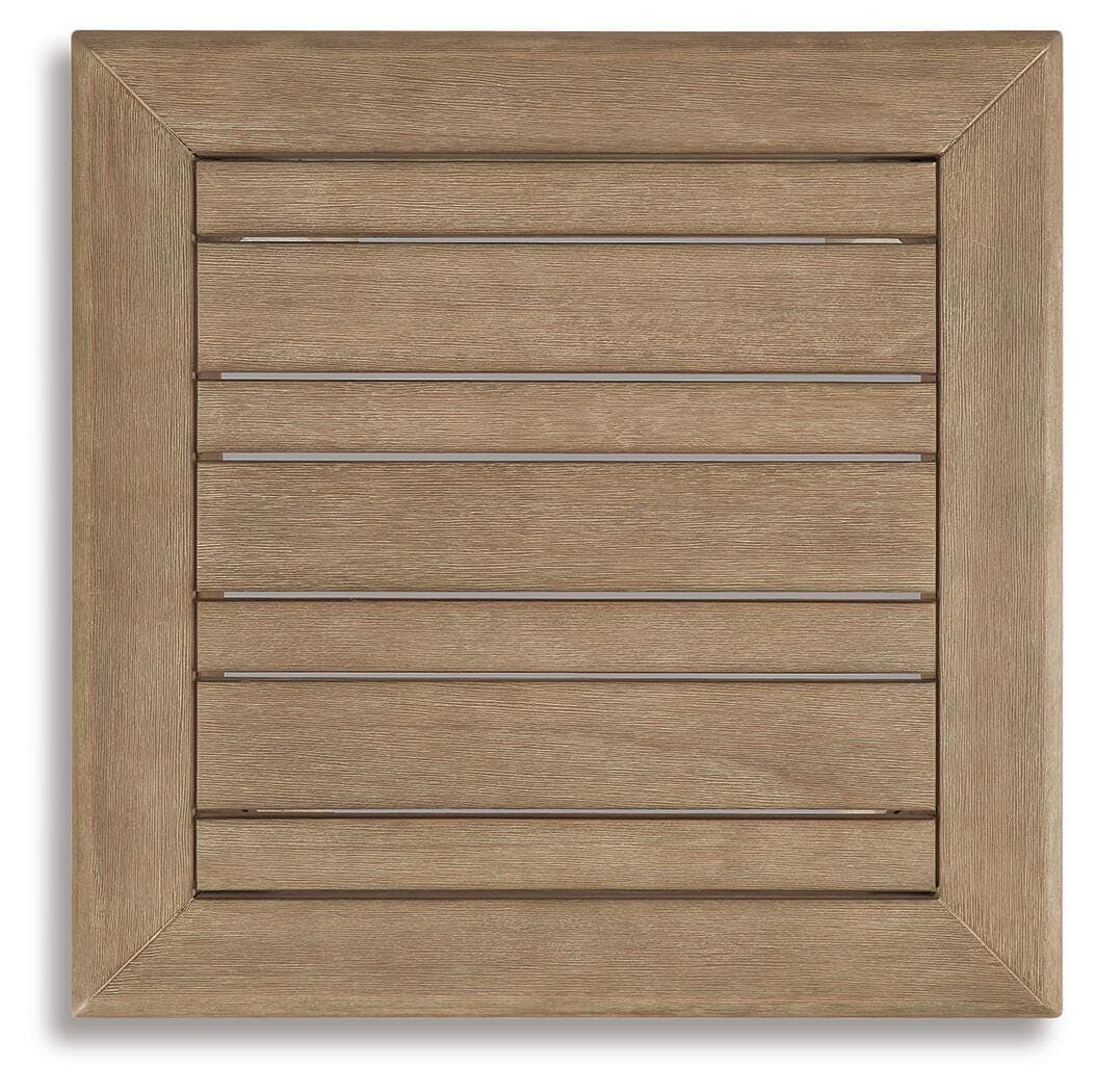 Gerianne End Table — Brown/Beige — view 5