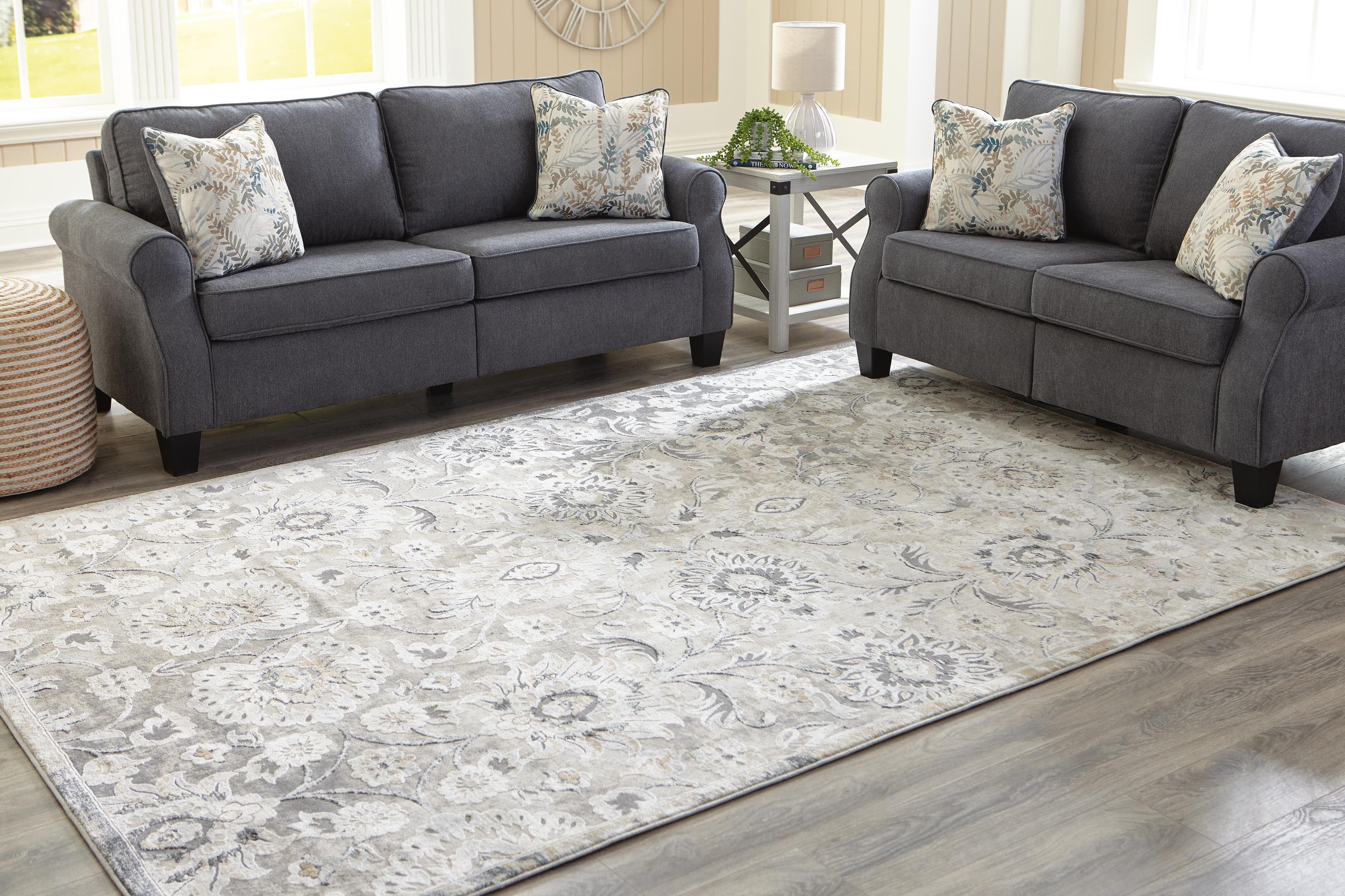 Kilkenny 7'10" x 10'2" Rug — Black/Gray, Brown/Beige & Green — view 2