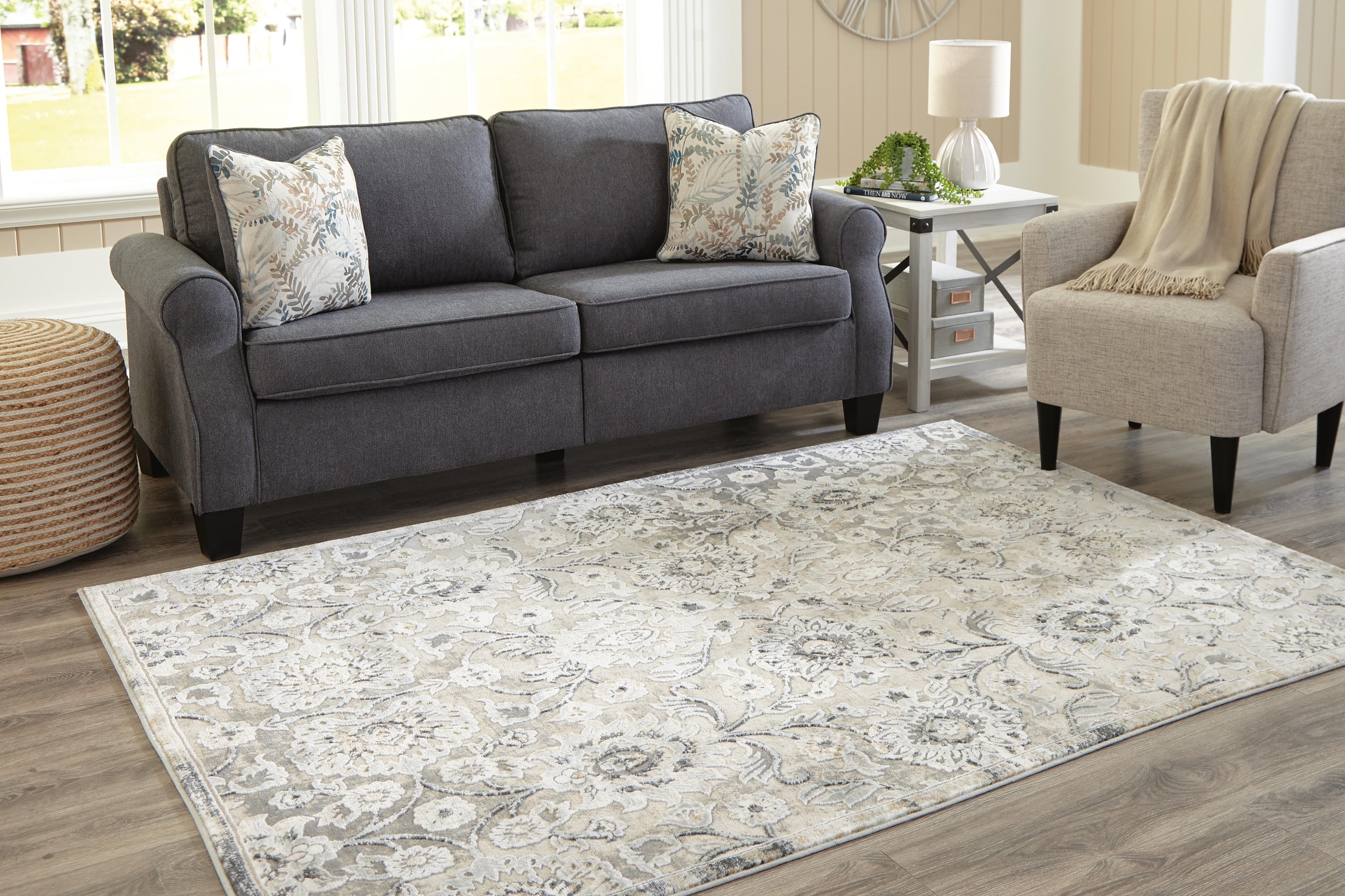 Kilkenny 5'3" x 7'3" Rug — Black/Gray, Brown/Beige & Green — view 2