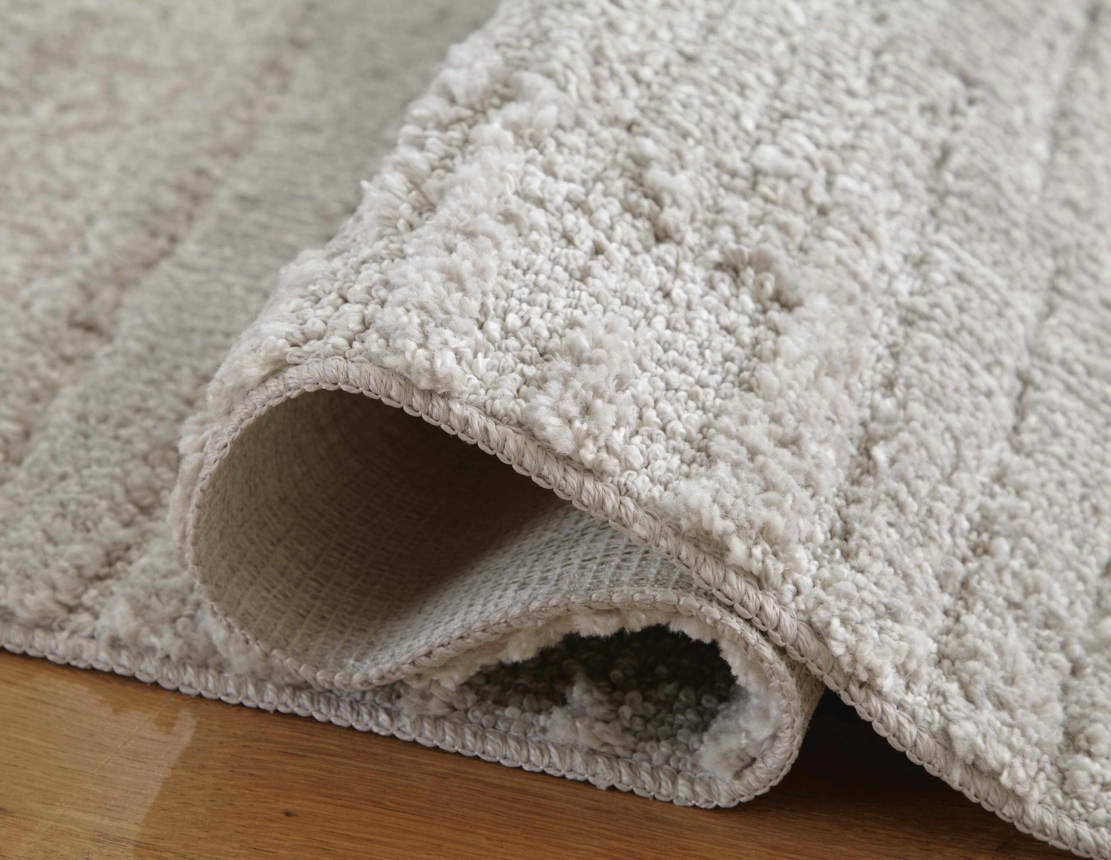 Ivygail 7'5" x 9'6" Rug — White & Black/Gray — view 4