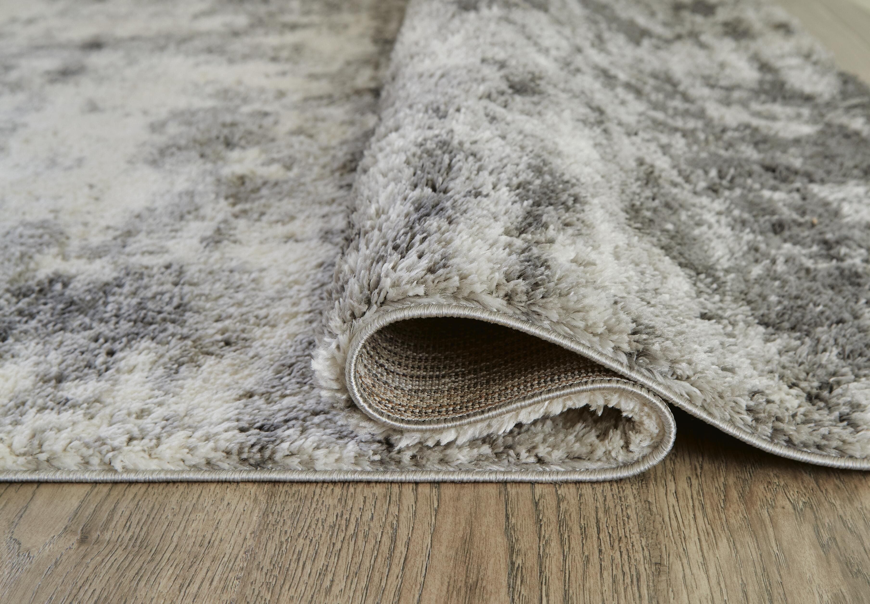 Gerdie 5'3" x 7'3" Rug — Black/Gray & Brown/Beige — view 4