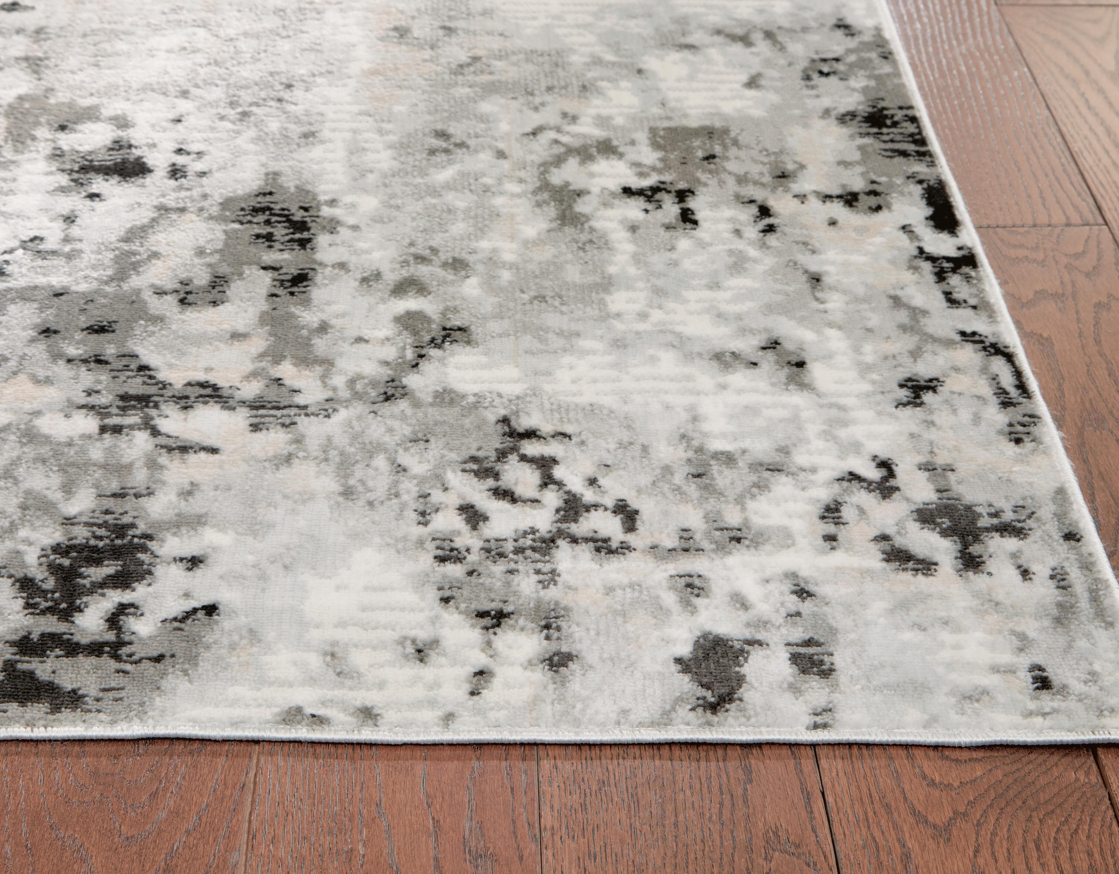 Greyland 5' x 7' Rug — White, Black/Gray & Brown/Beige — view 3
