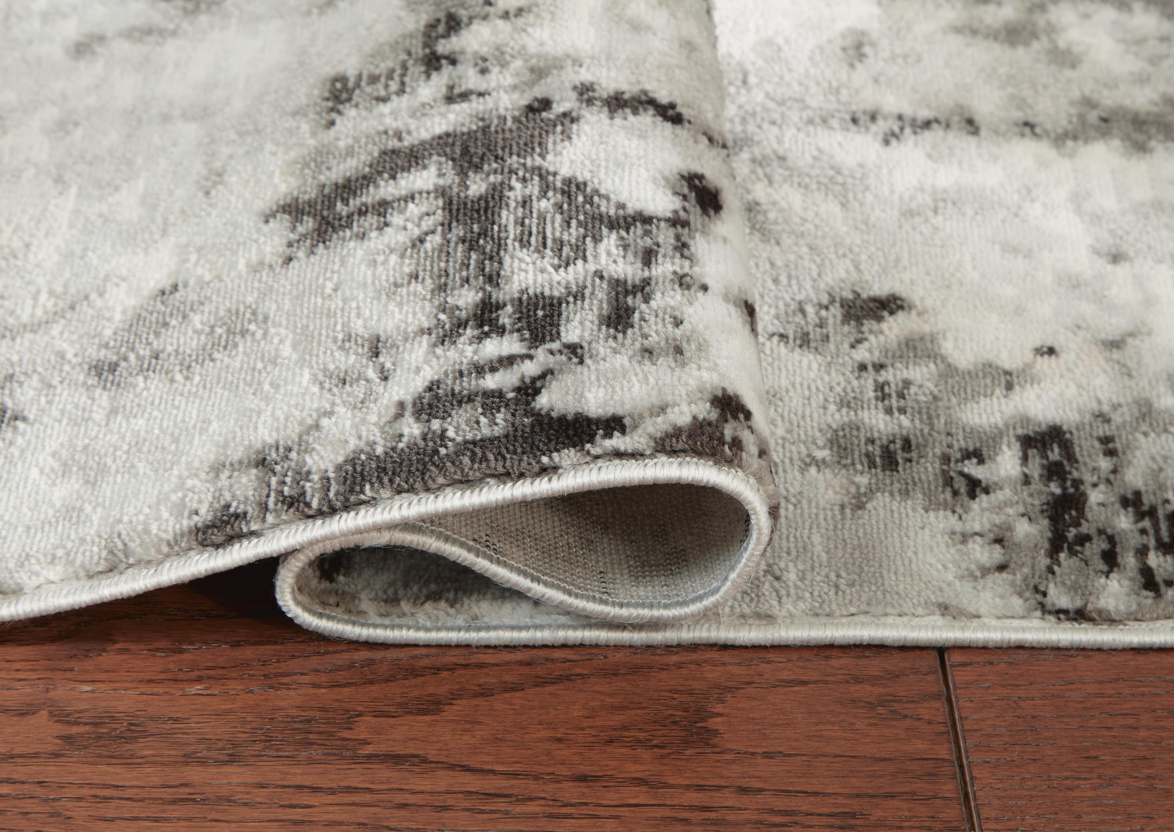 Greyland 5' x 7' Rug — White, Black/Gray & Brown/Beige — view 4