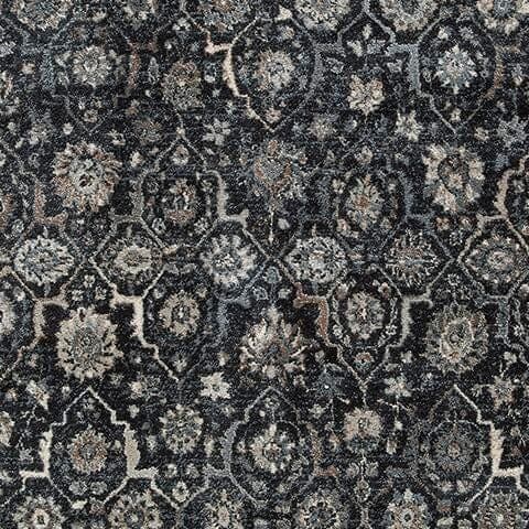 Hilcott 7'10" x 10'6" Rug — Black/Gray, Blue & Brown/Beige — view 5