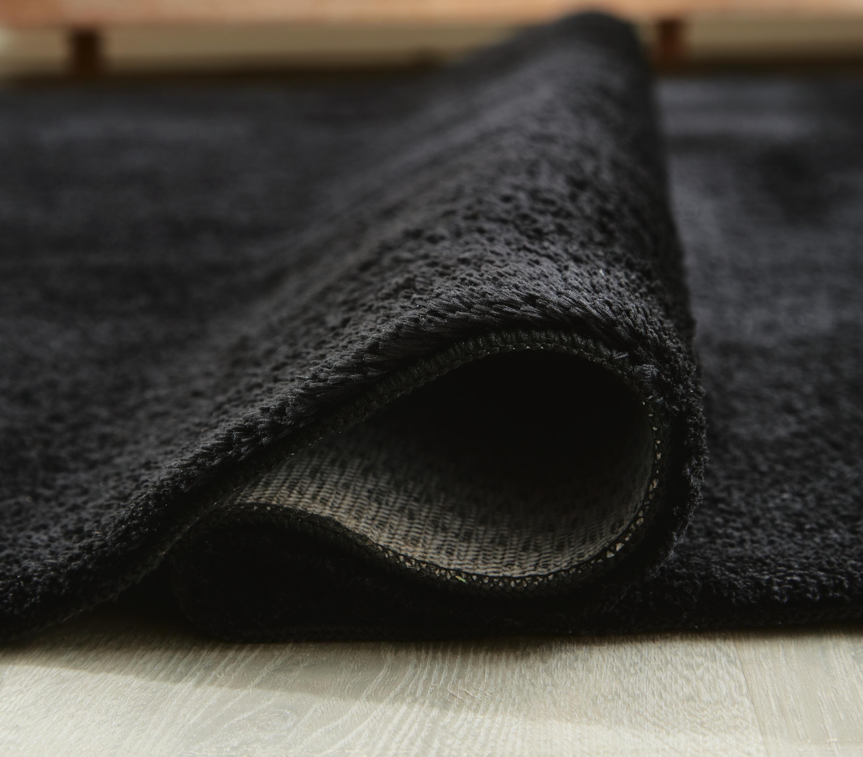 Anaben 8' x 10'1" Washable Rug — Black/Gray — view 4