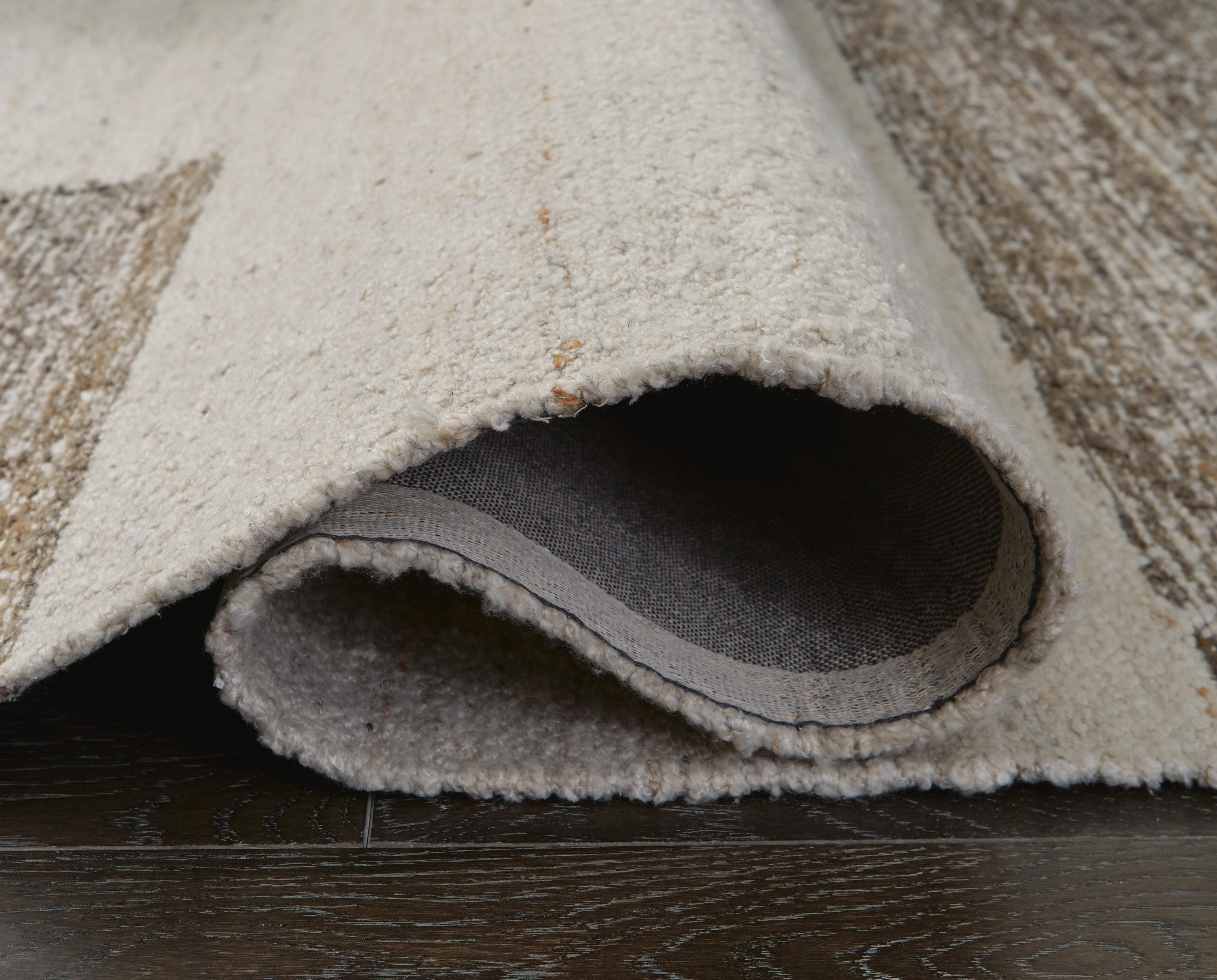 Barus 5' x 7' Rug — Black/Gray & Brown/Beige — view 4