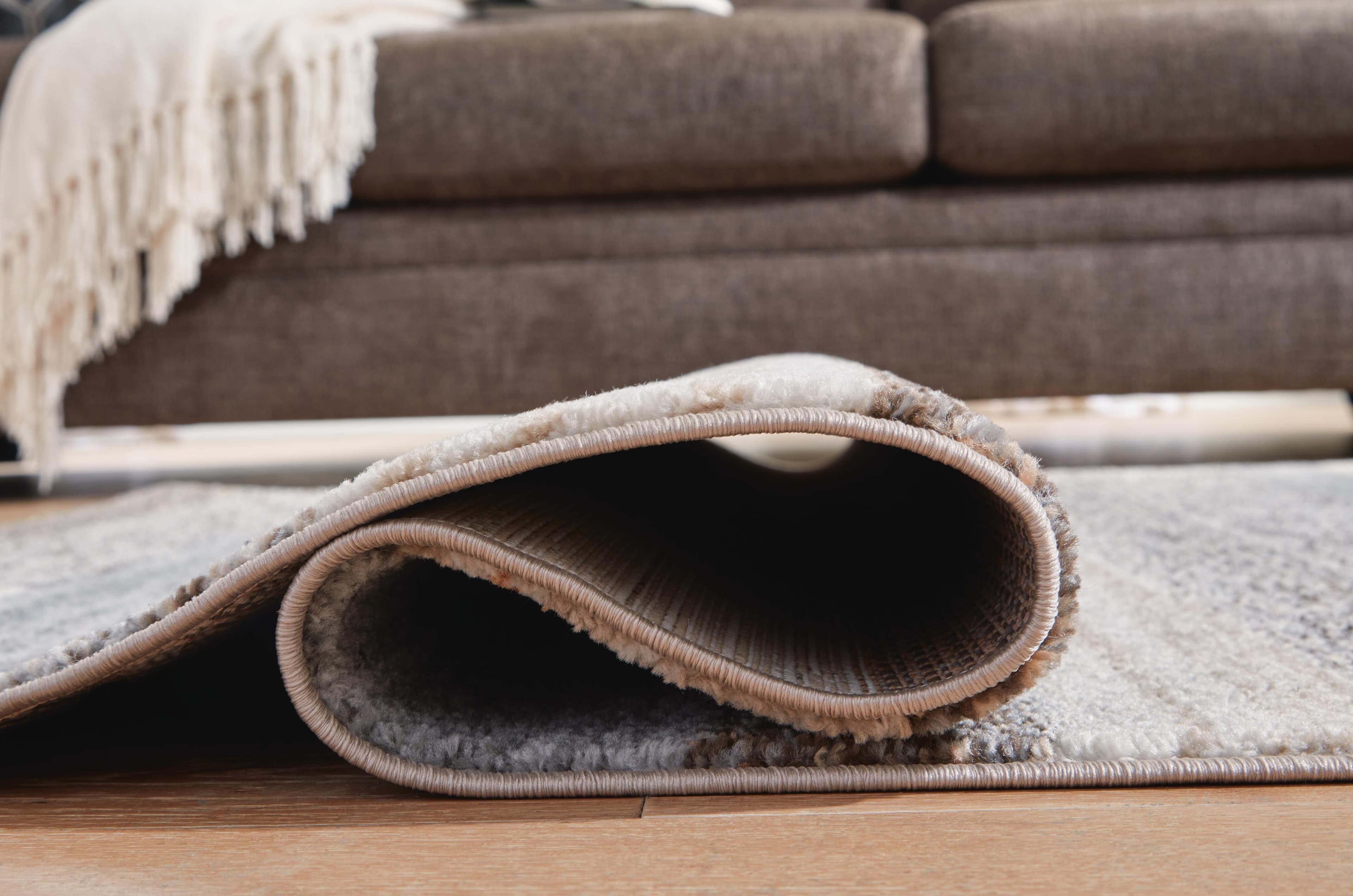 Sethburn 5' x 7' Rug — Black/Gray & Brown/Beige — view 4