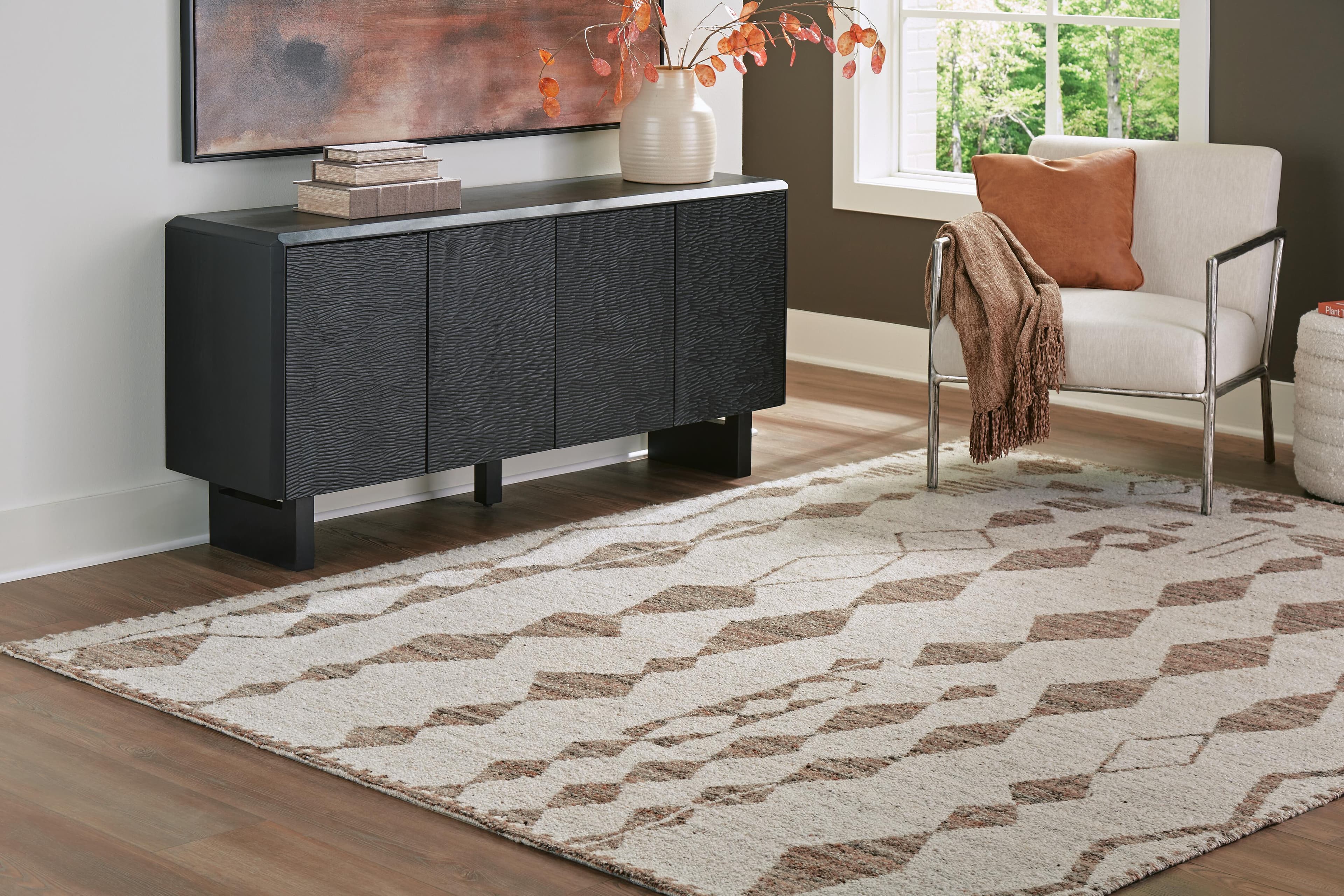 Brettler 8' x 10' Rug — Brown/Beige — view 2