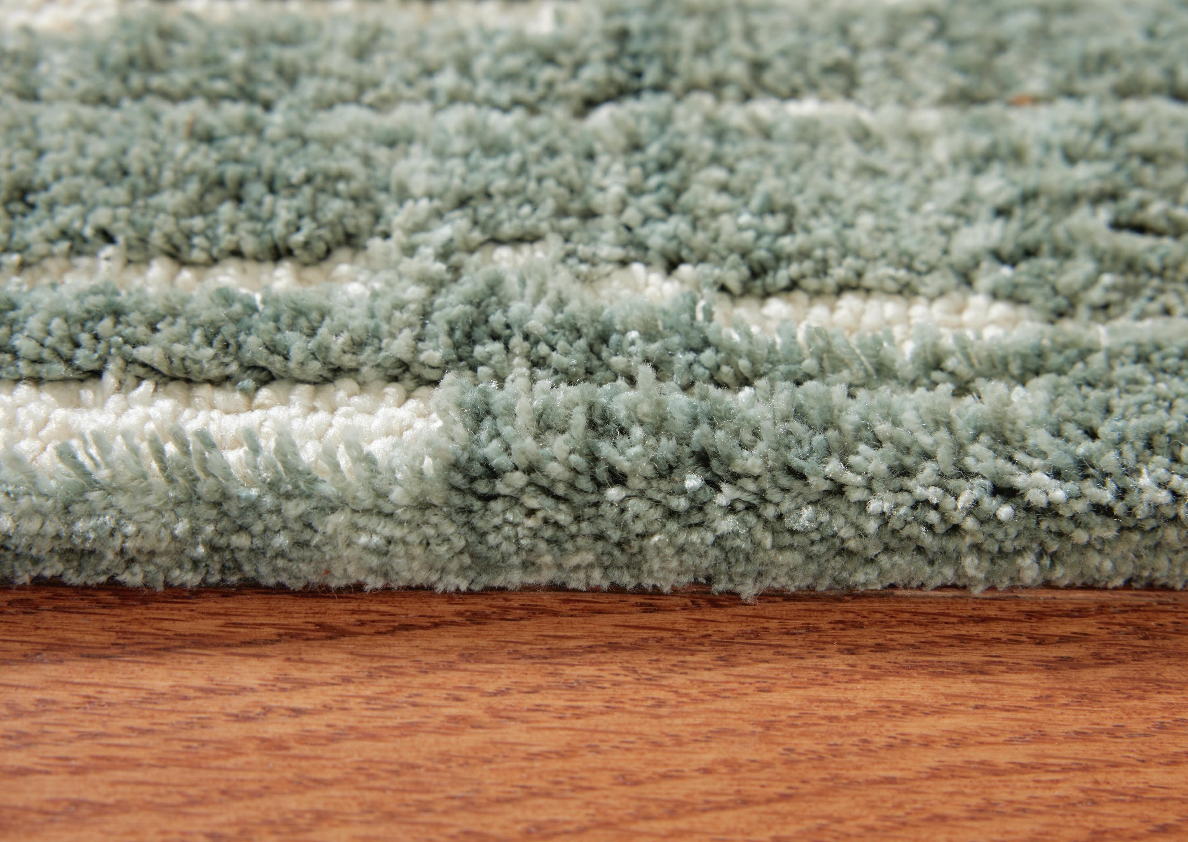 Cayworth 8' x 10' Rug — Blue & Green — view 3