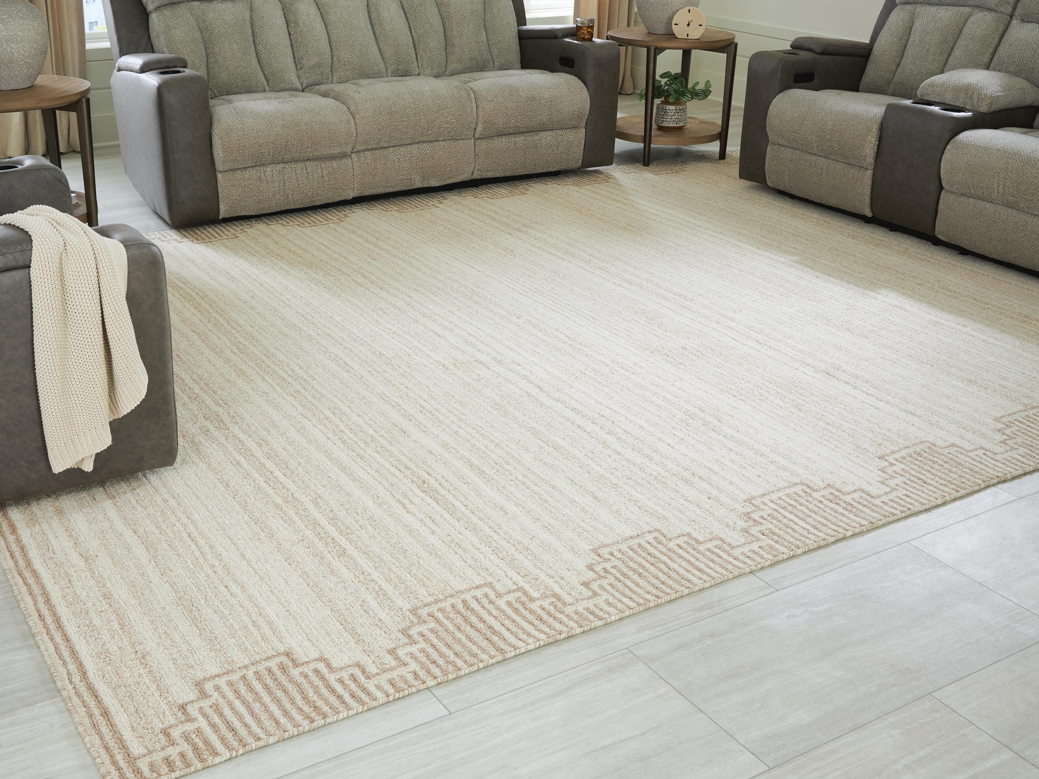 Emorymore Extra Large Rug — Brown/Beige — view 2