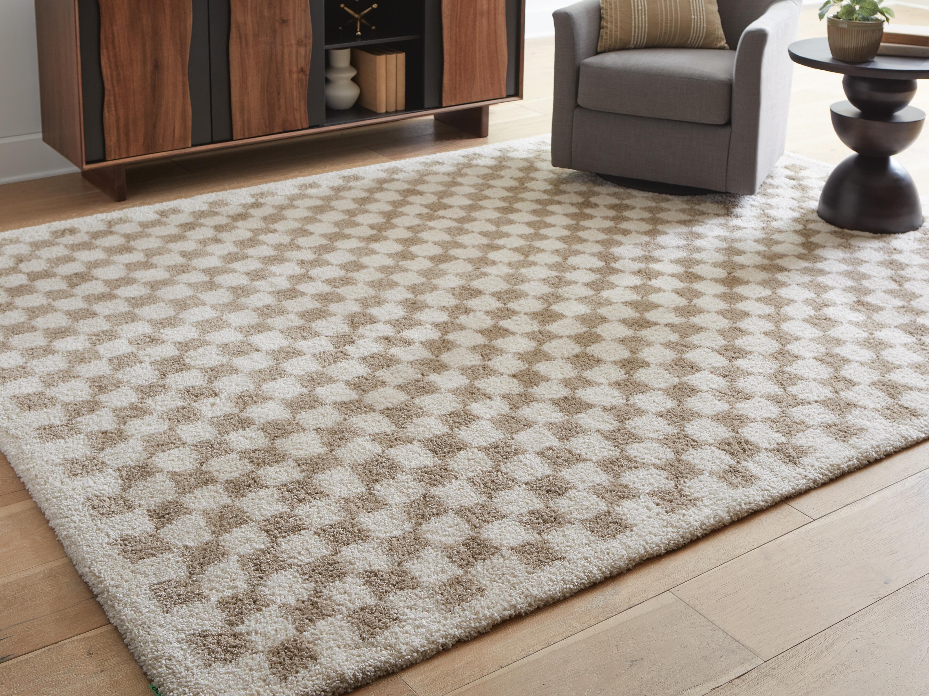 Karamen Large Rug — Brown/Beige — view 2