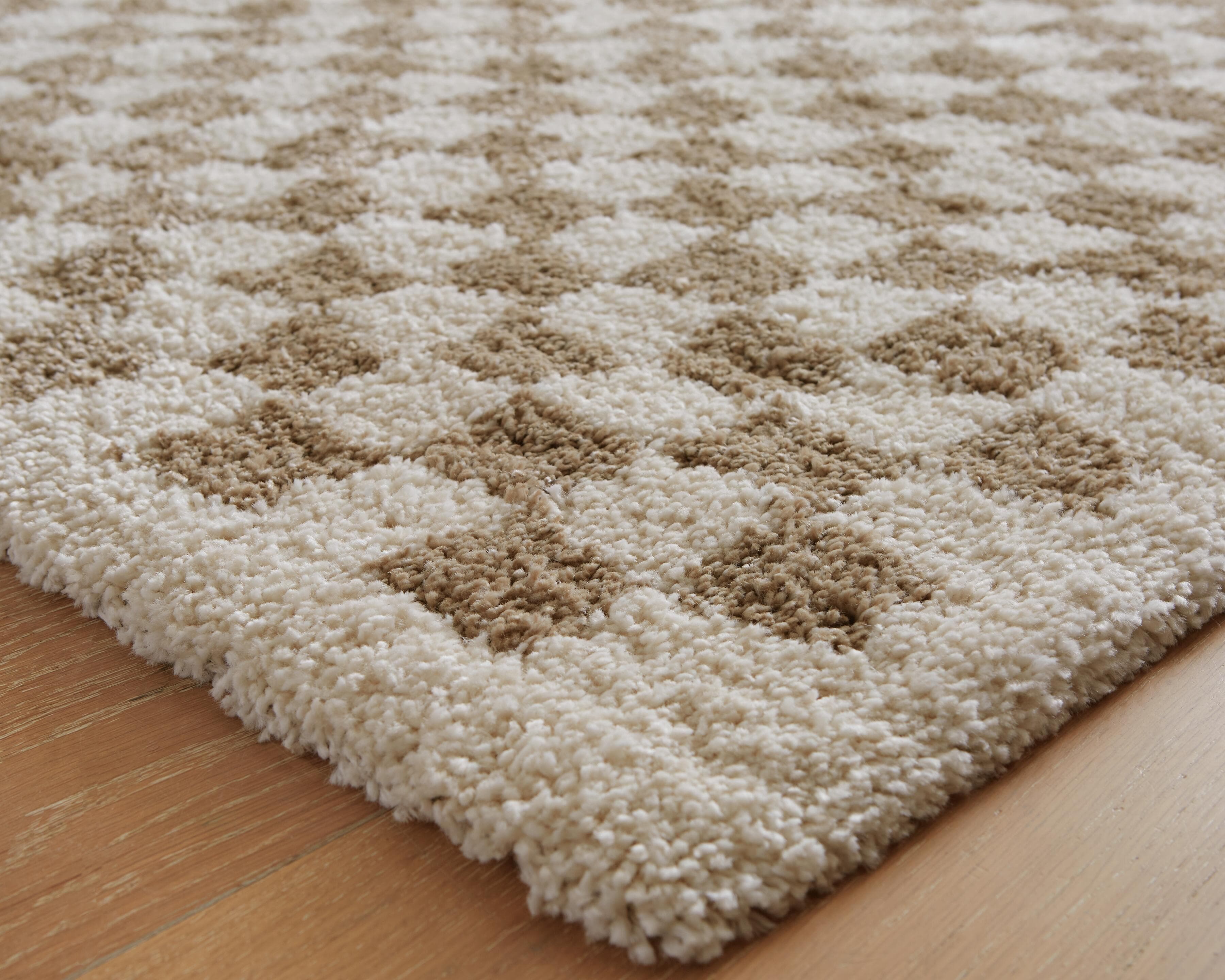Karamen Large Rug — Brown/Beige — view 3