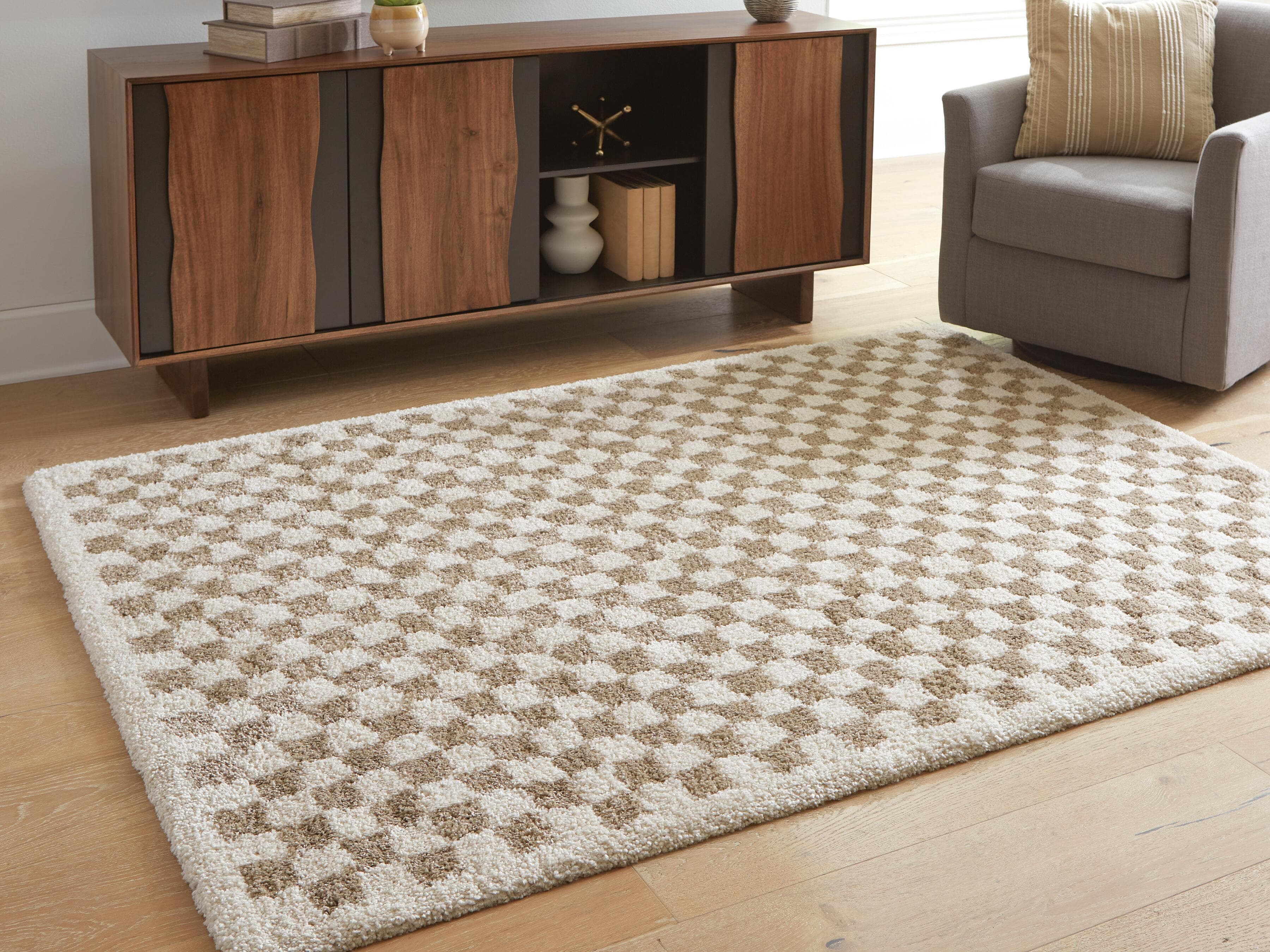 Karamen Medium Rug — Brown/Beige — view 2