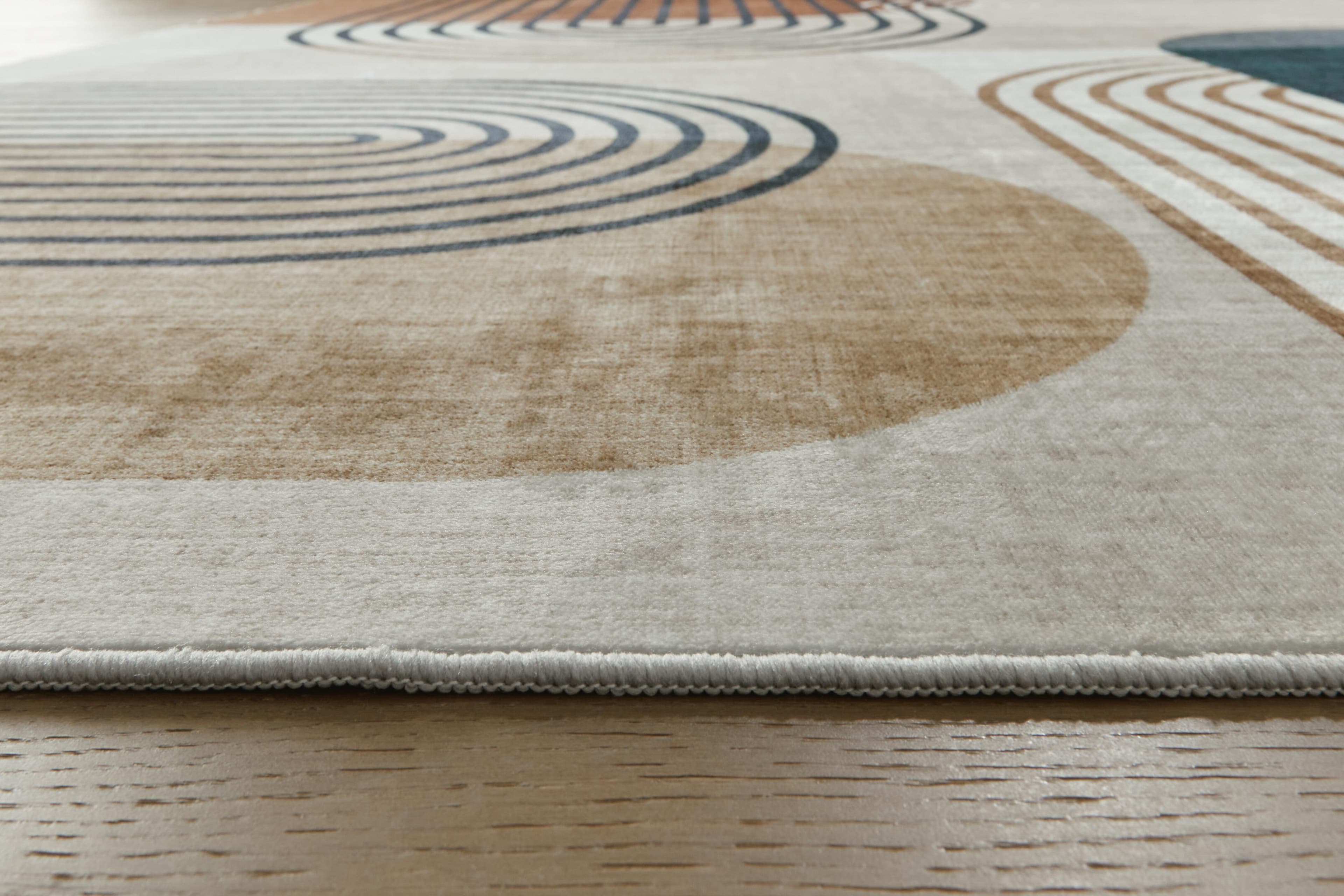 Farrendale Washable 5' x 7' Area Rug — Multi — view 3