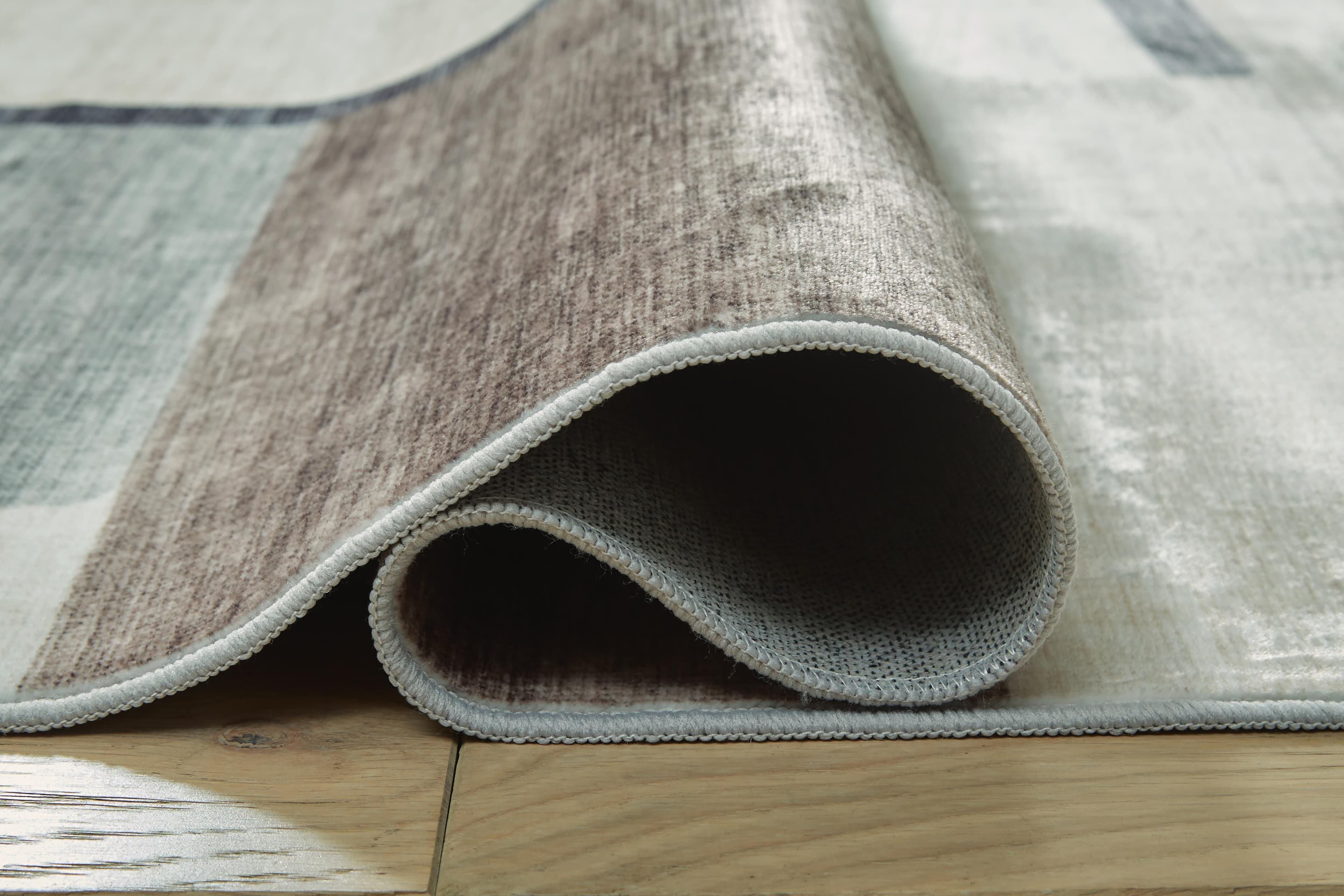 Larkport Washable 8' x 10' Area Rug — Cream/Brown/Gray — view 4